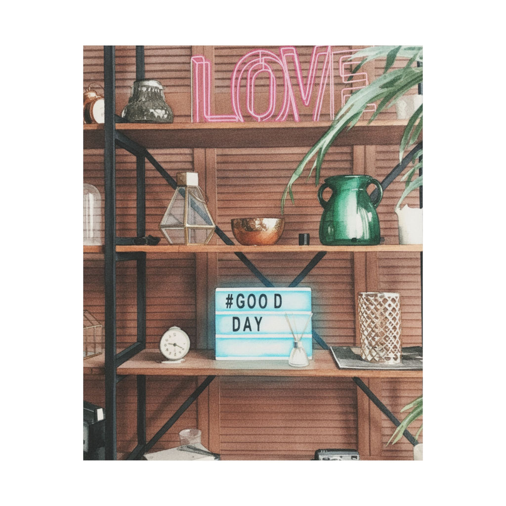 Watercolor — Home — Matte Poster