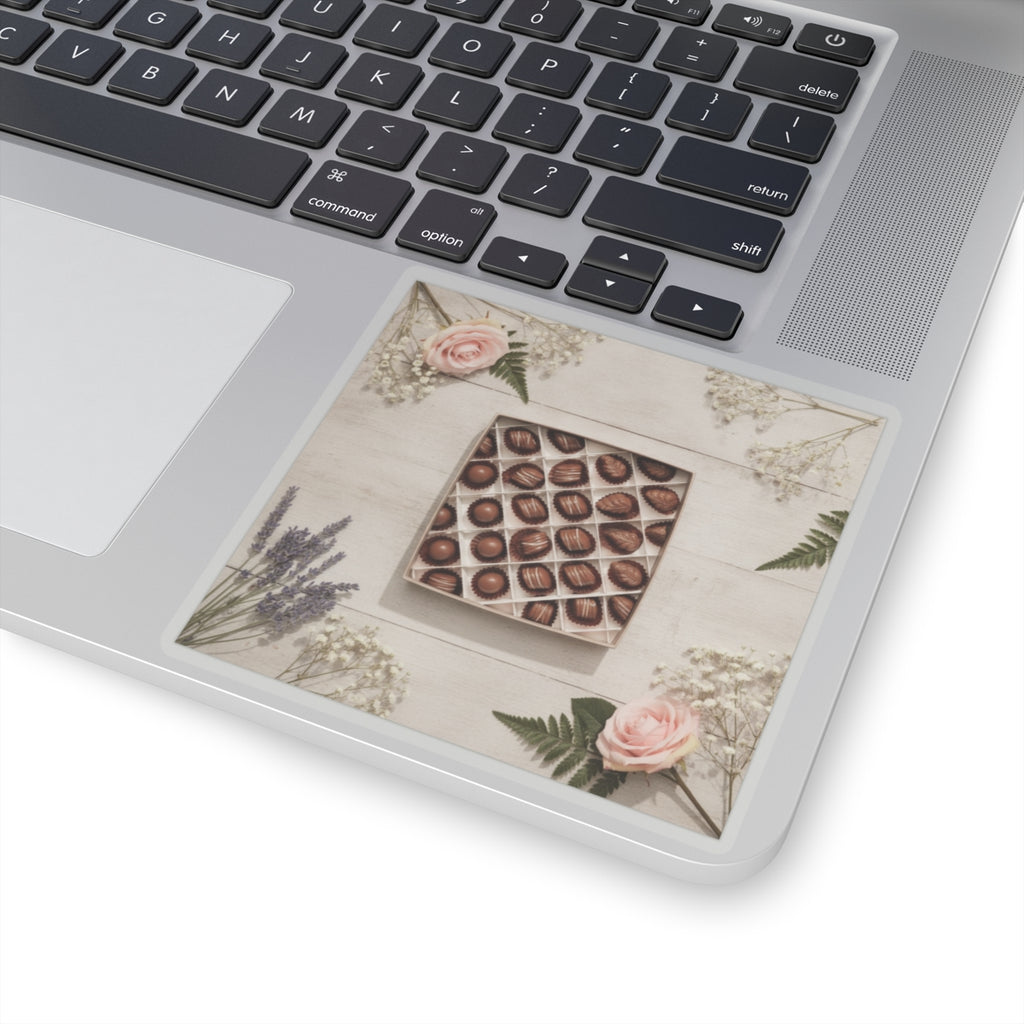Product Marketing — Chocolate — Kiss-Cut Sticker