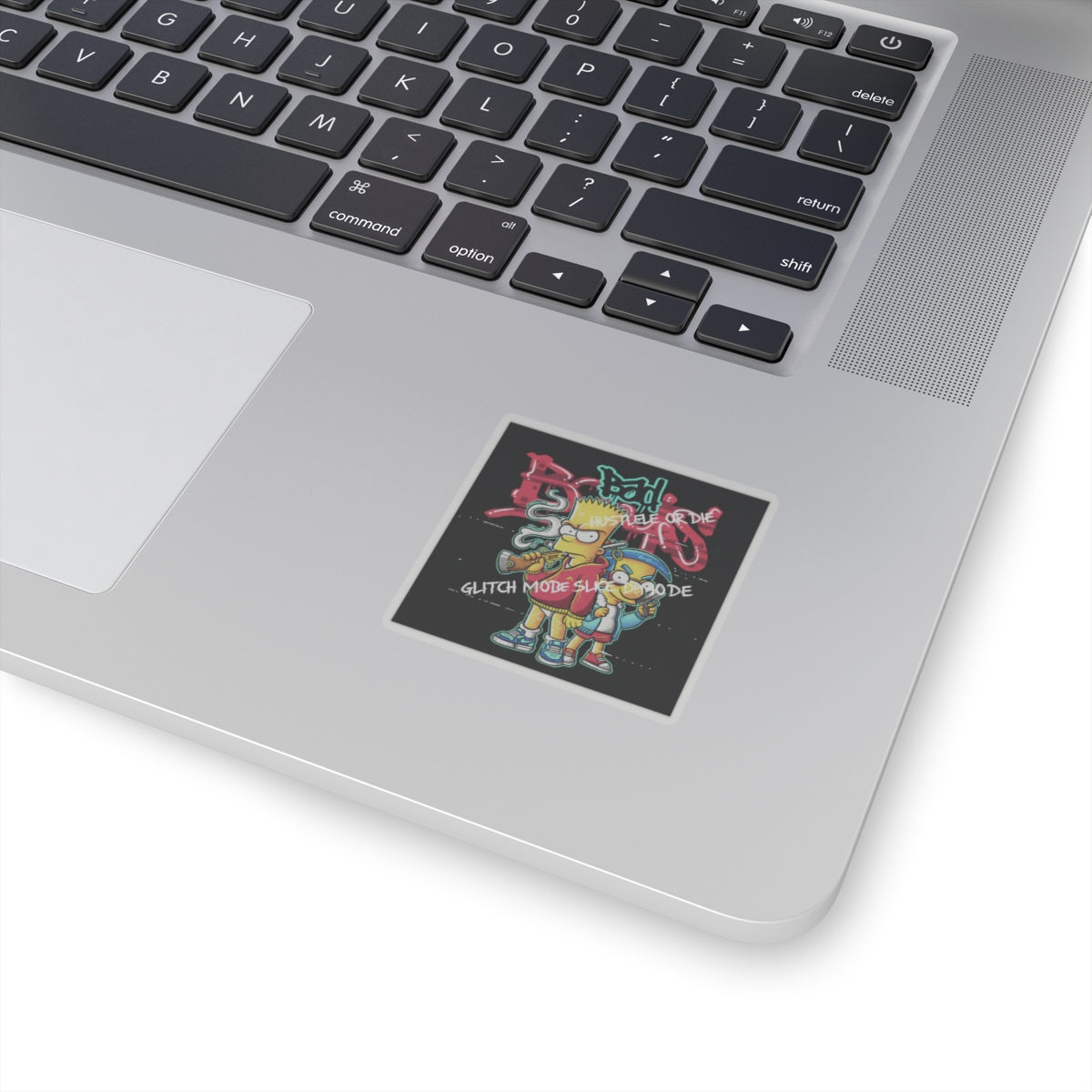 Glitch Culture — Person — Kiss-Cut Sticker