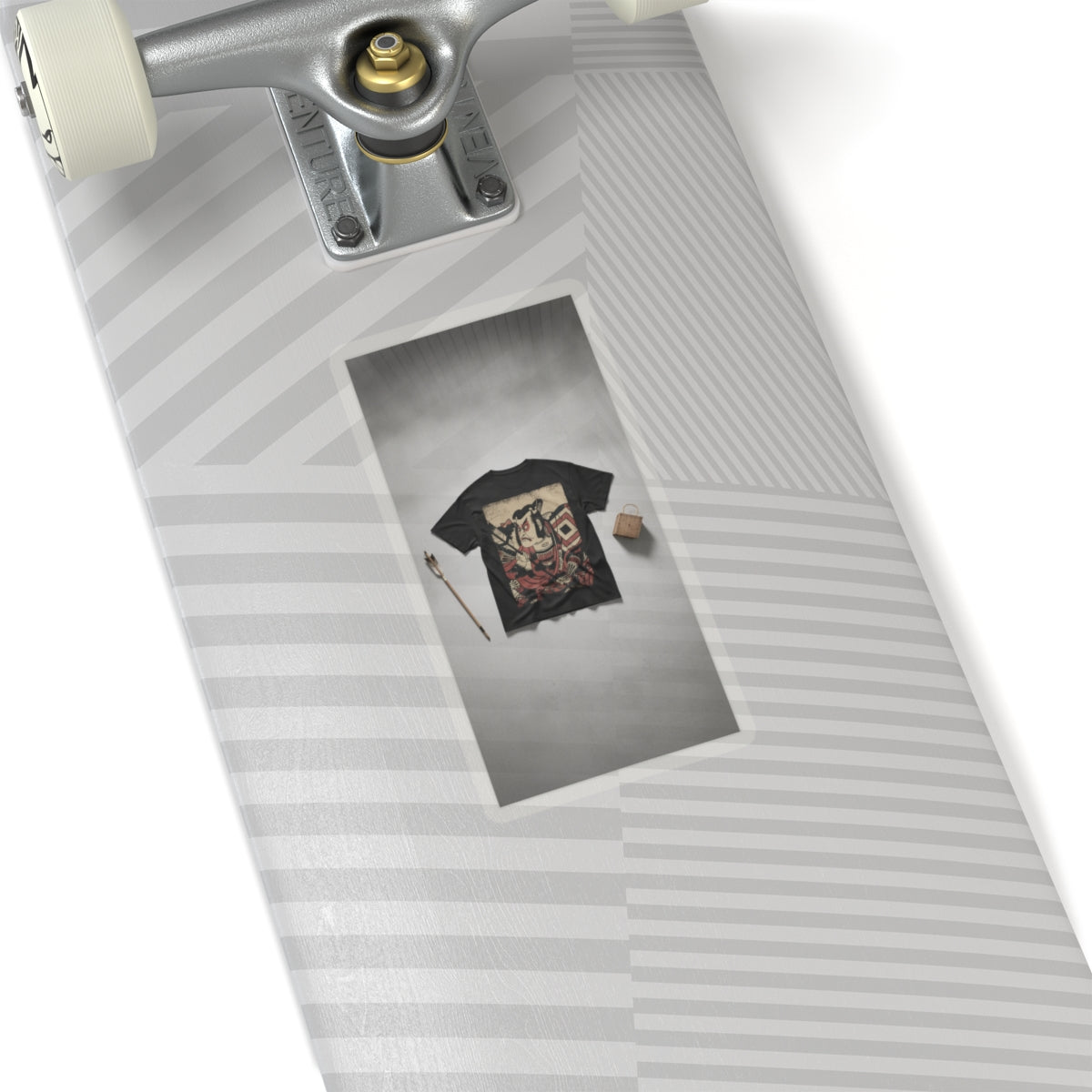 Product Marketing — An Actor Portrait (Wears A Danjuro Mon) — Kiss-Cut Sticker