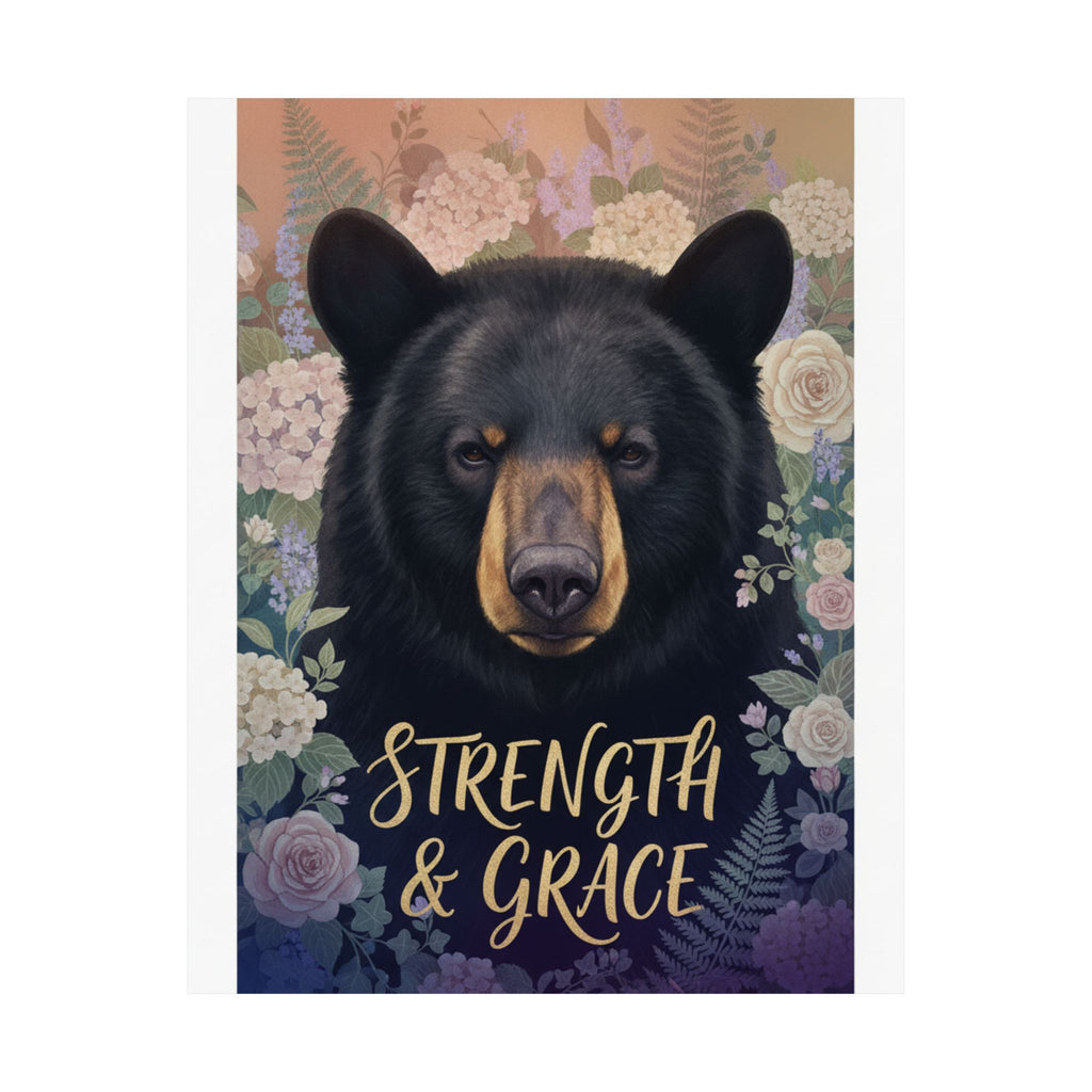 Affirmation — Bear — Matte Poster