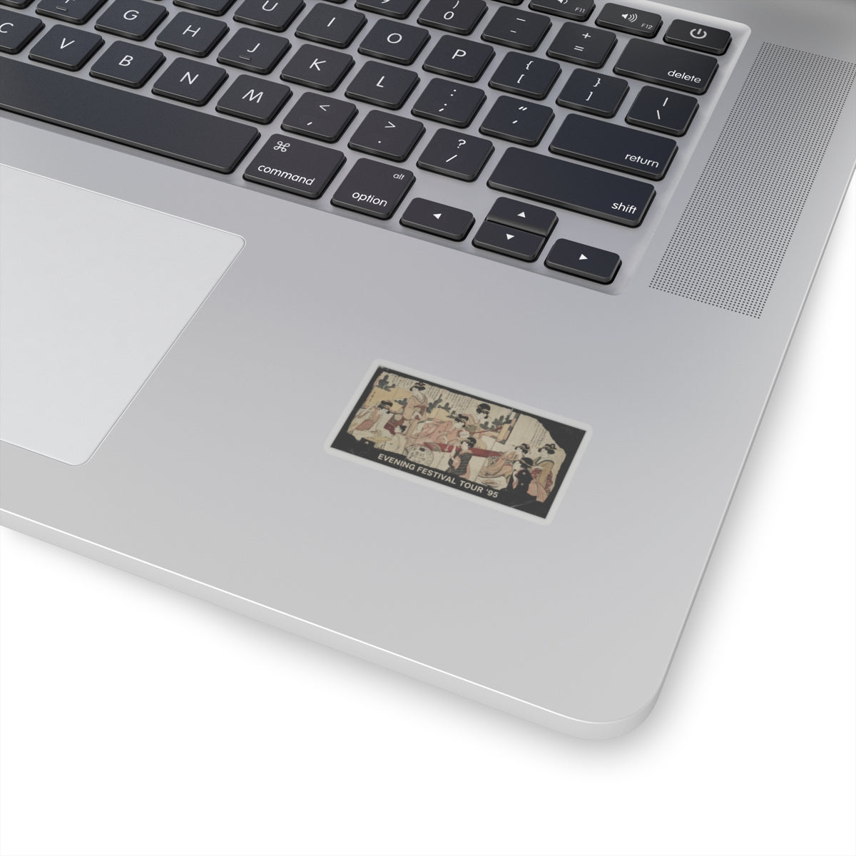 Vintage Bootleg — A Merry Evening Party — Kiss-Cut Sticker