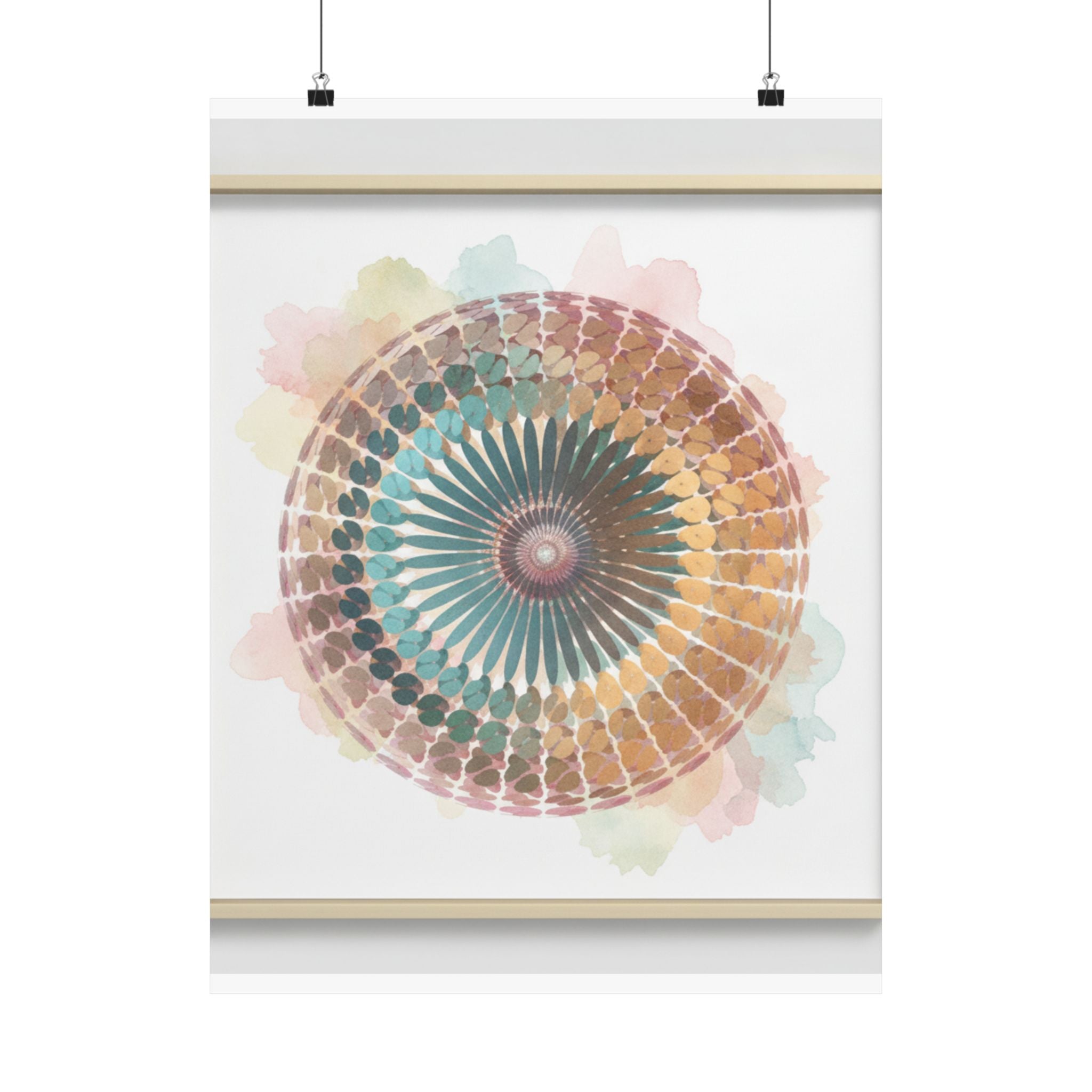 Watercolor art print — product view 2