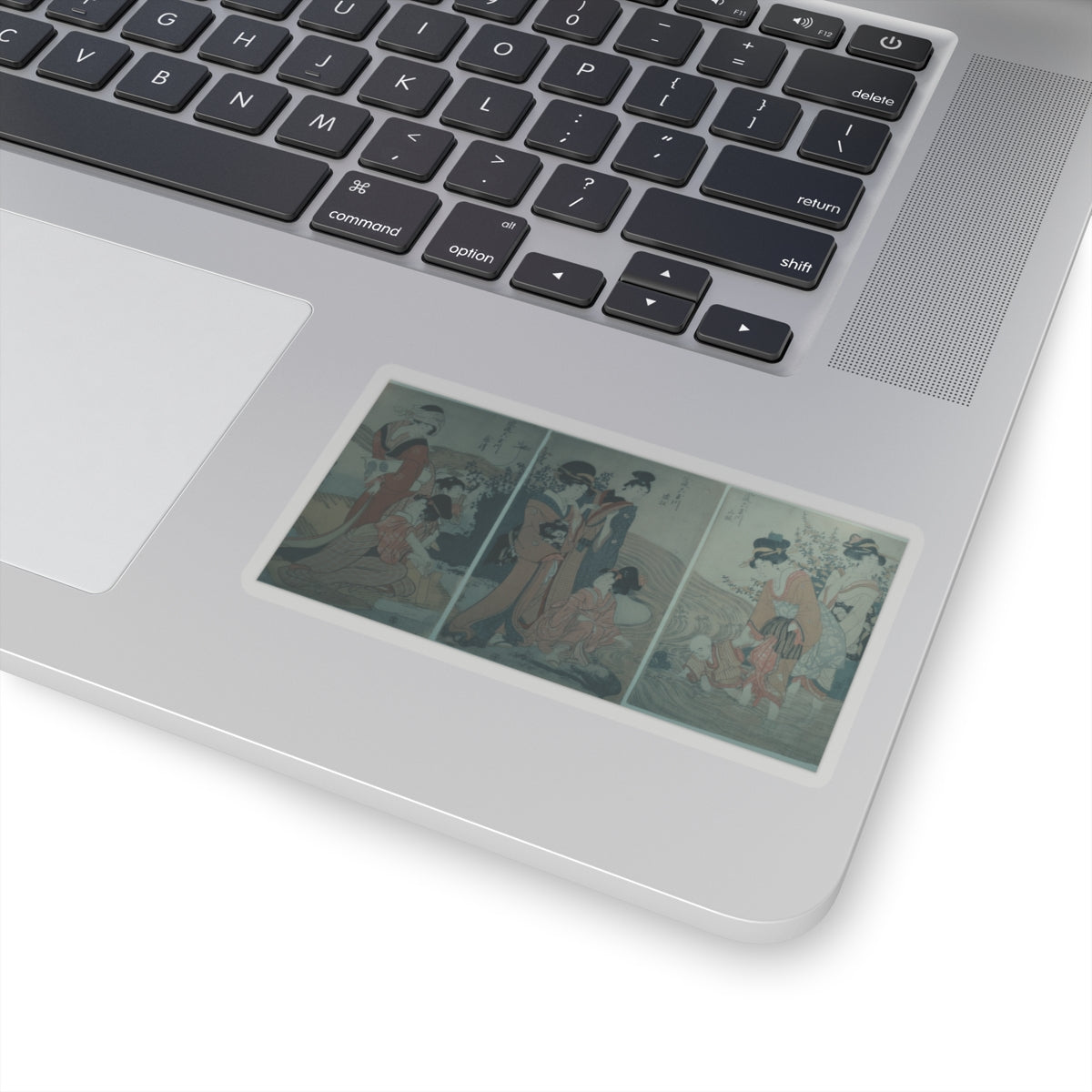 Cinematic — Women And Children On The Banks Of A Stream — Kiss-Cut Sticker