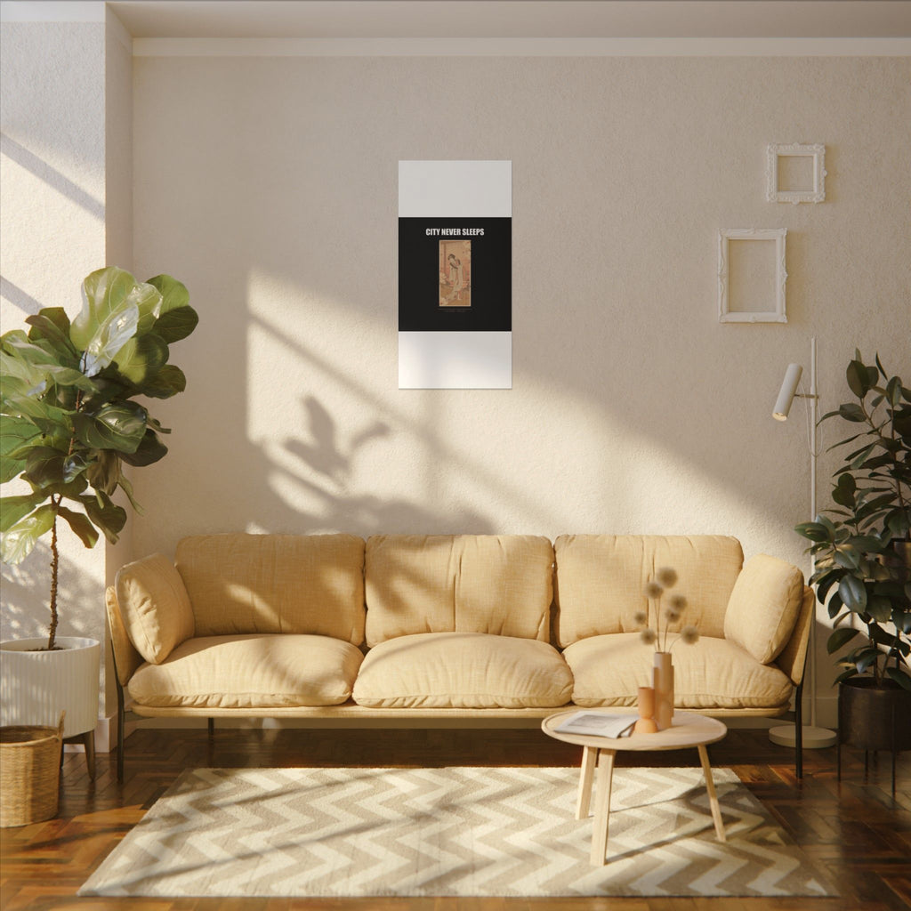 STREET CERTIFIED | The Second Yamashito Kinsaku As A Courtesan Standing In A Room — Matte Canvas
