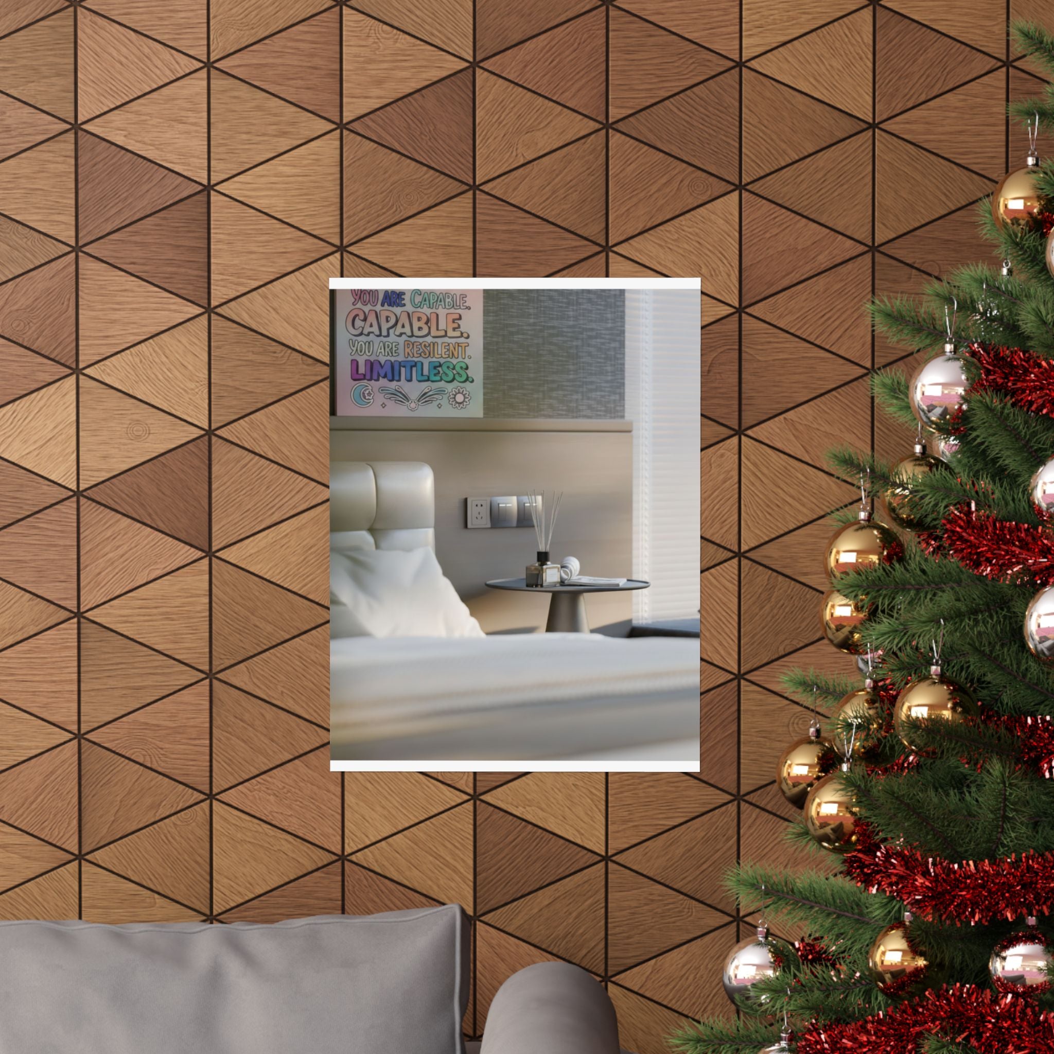 Affirmation — Bedroom — Matte Poster