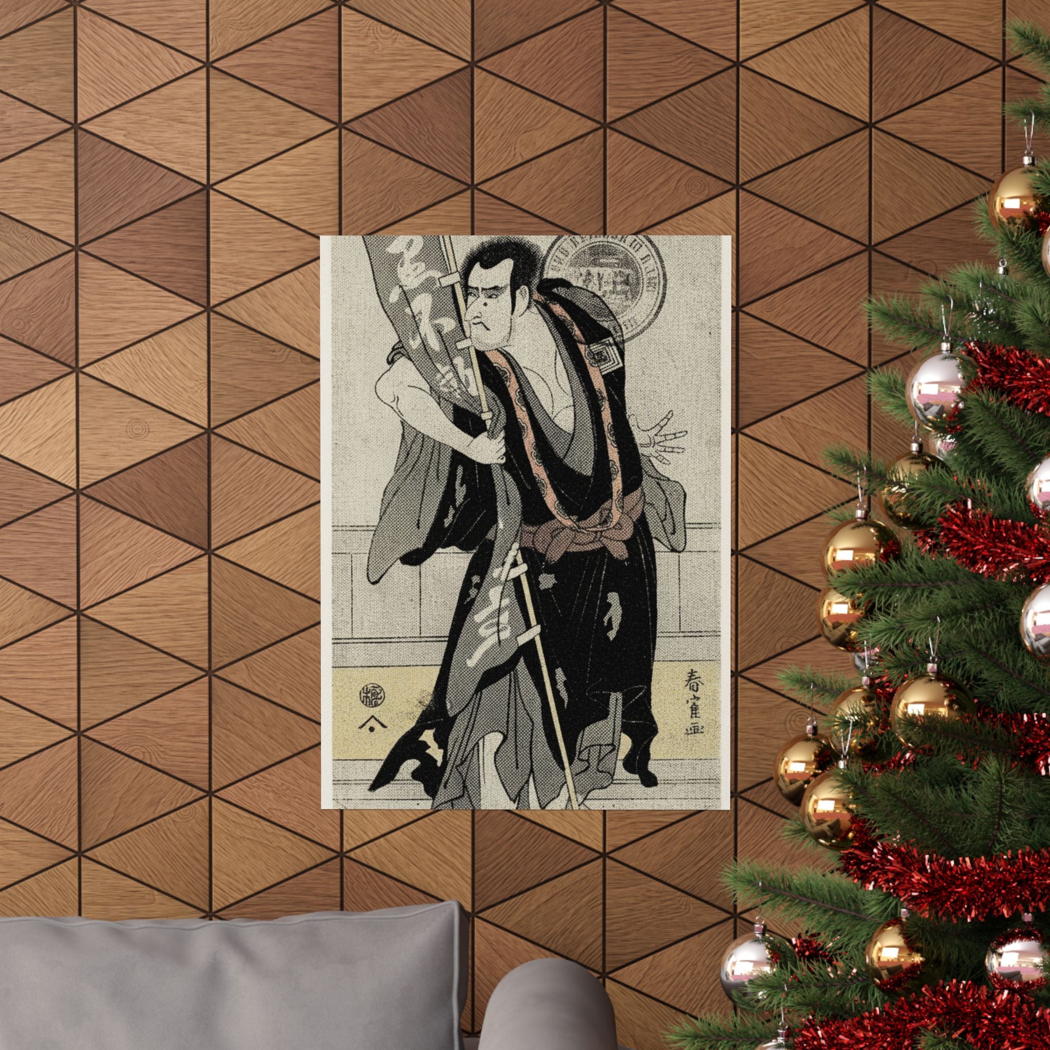 Vintage Bootleg — The 2Nd Ichikawa Komazo — Matte Poster