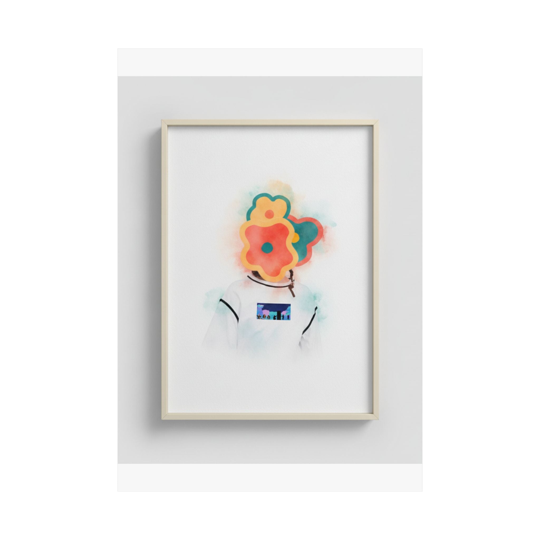 Watercolor — Flower — Matte Poster
