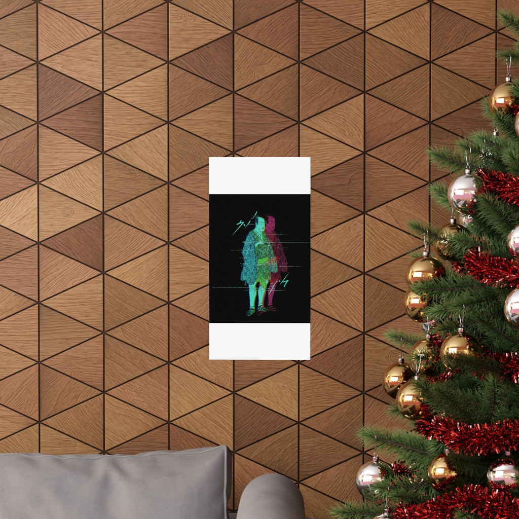 Glitch Culture — The Fourth Matsumoto Koshiro As A Man Dressed In A Short Kimono — Matte Poster