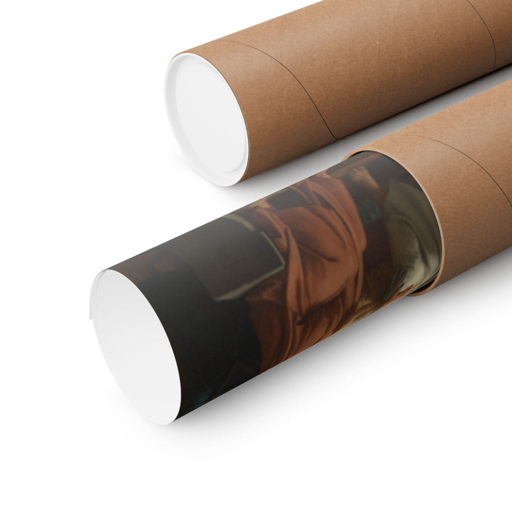 Dramatic Storm — Person — Matte Poster