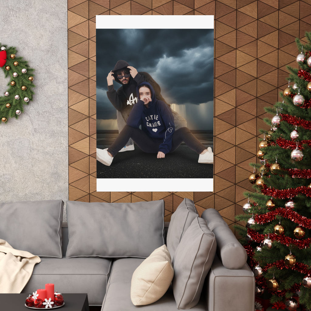 Dramatic Storm — People — Matte Poster