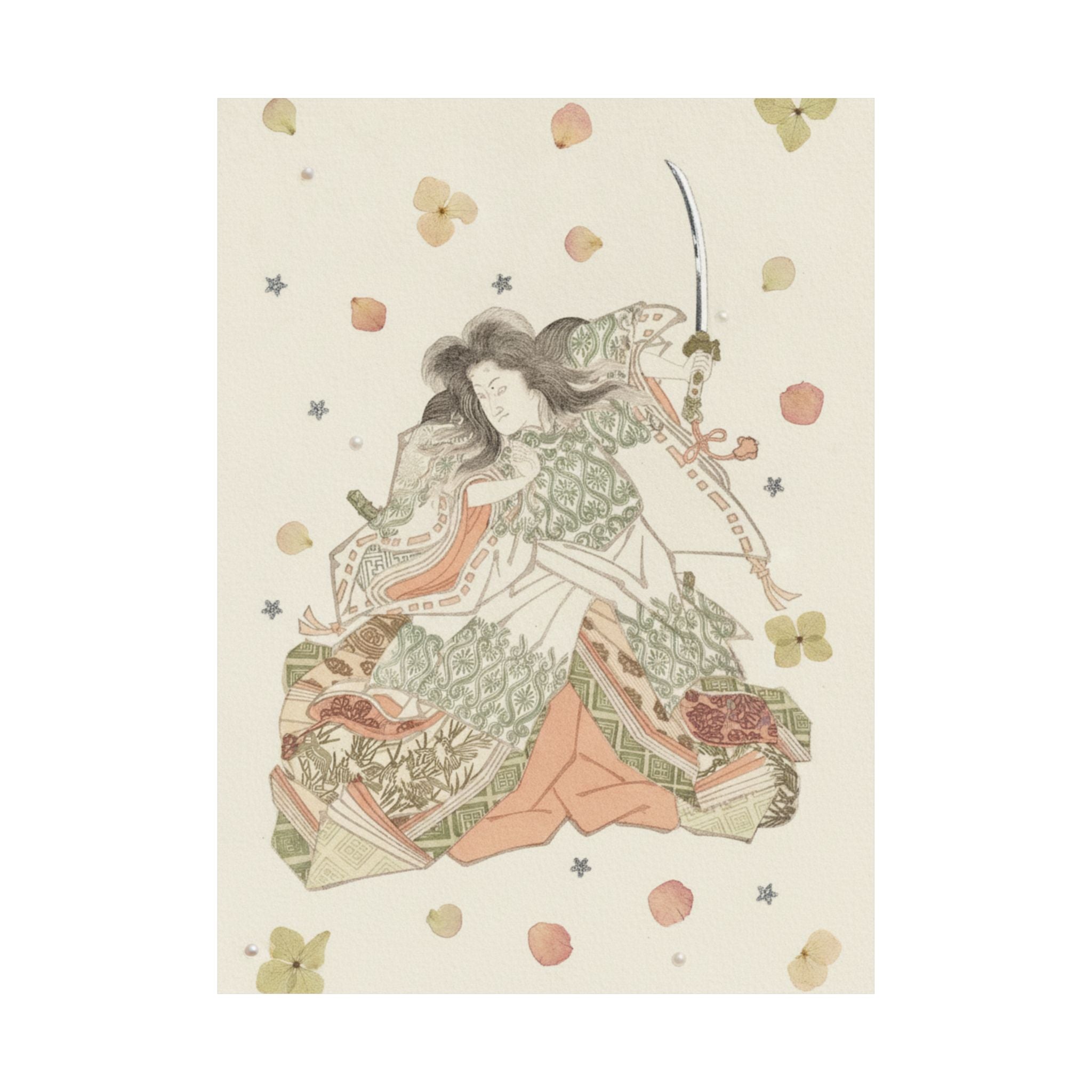 Botanical — Actor As Tokihira — Matte Poster