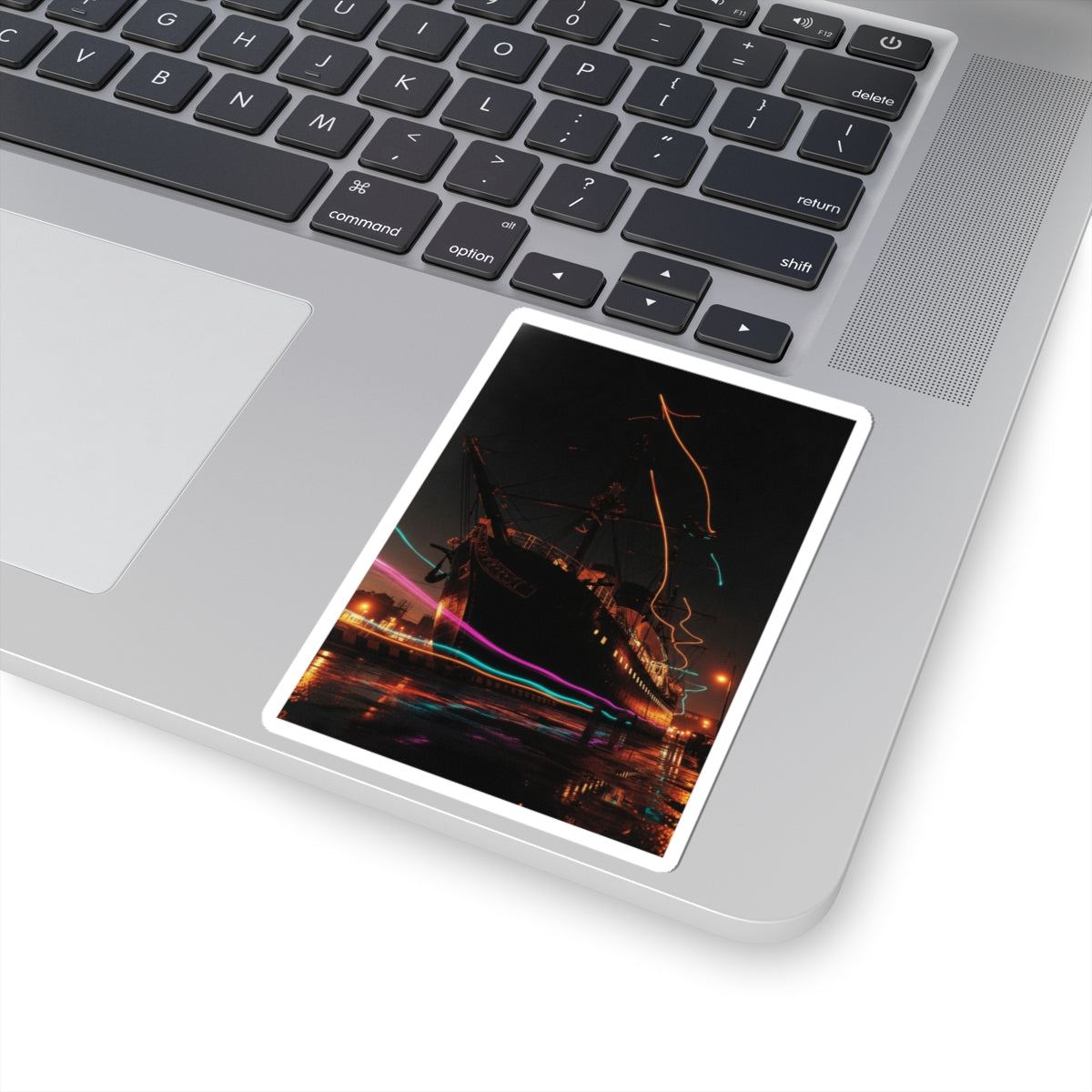 Fast Furious — Yokohama Trade: Picture Of Westerners Shipping Cargo — Kiss-Cut Sticker