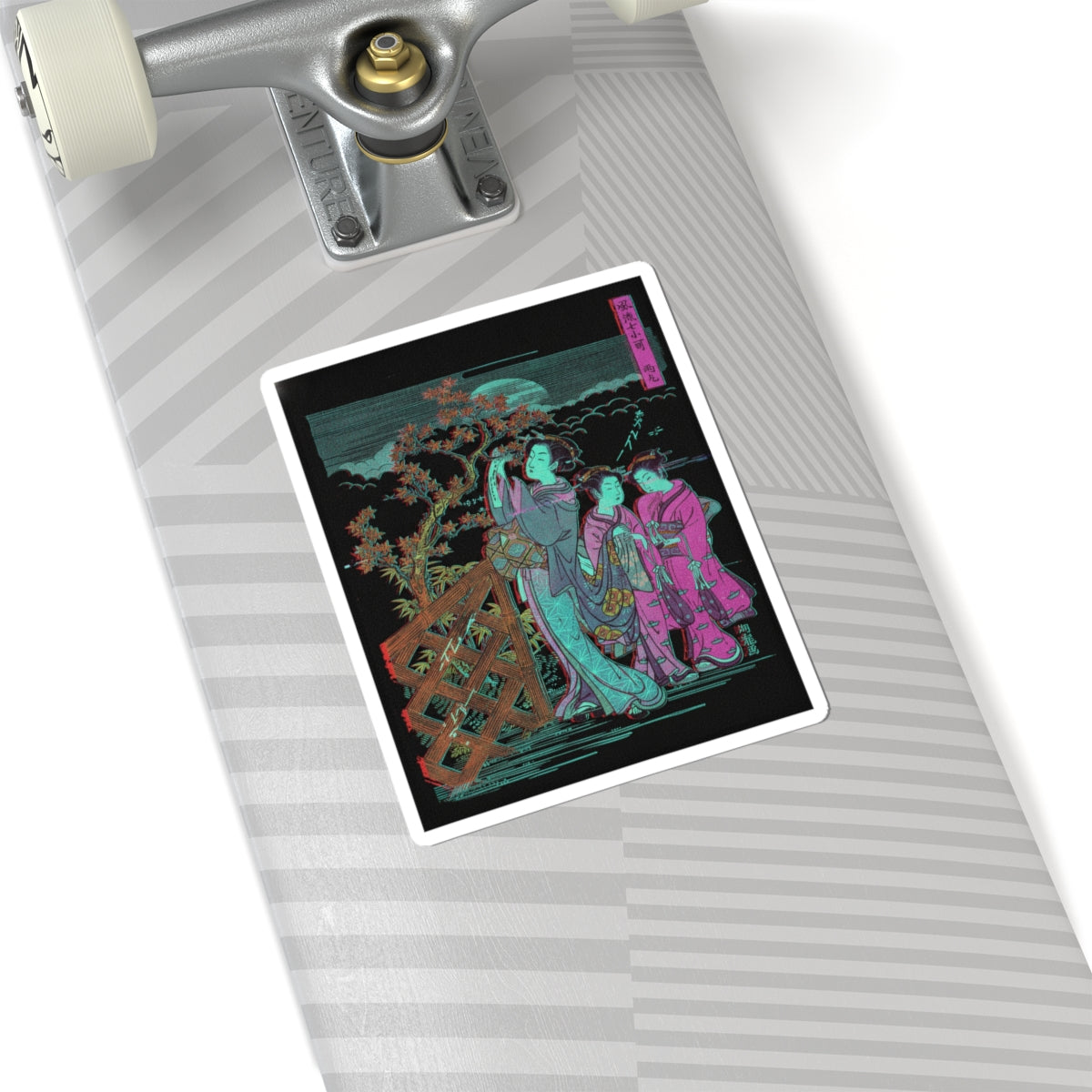 Glitch Culture — One Of The Seven Komachi: Amagoi (Praying For Rain) — Kiss-Cut Sticker