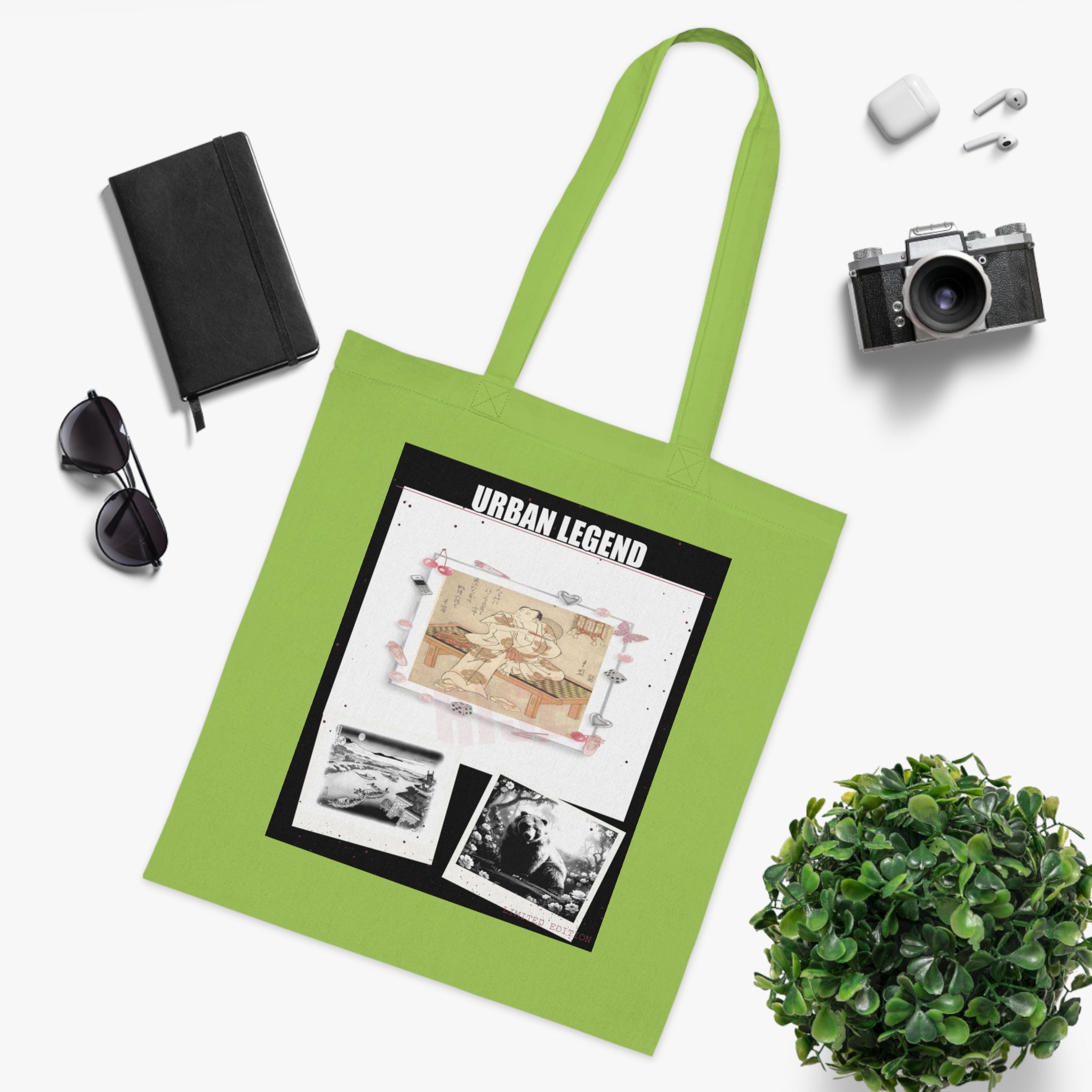 Clothing Collage tote bag — product view 9