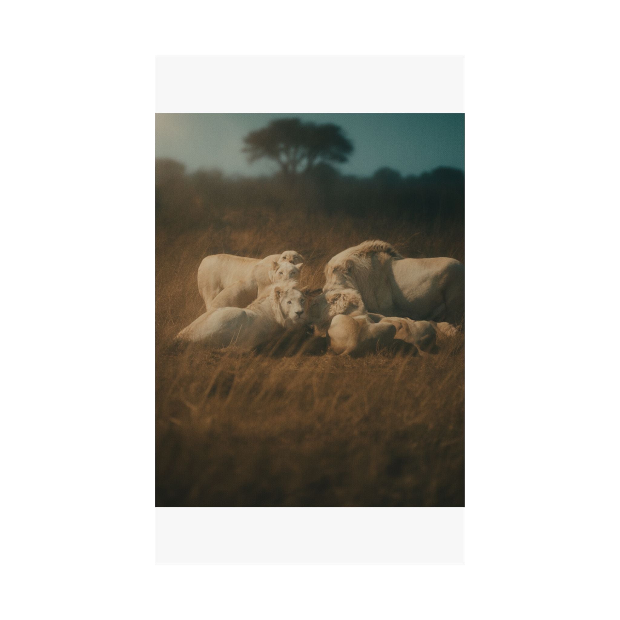 Cinematic — Lion — Matte Poster