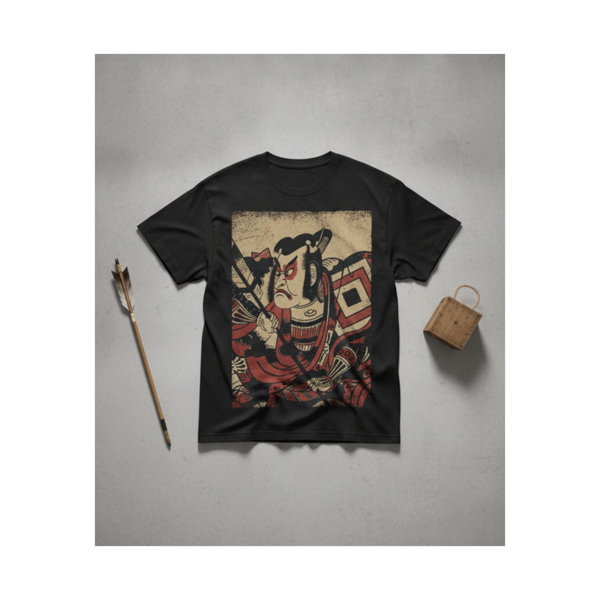 Product Marketing — An Actor Portrait (Wears A Danjuro Mon) — Matte Poster