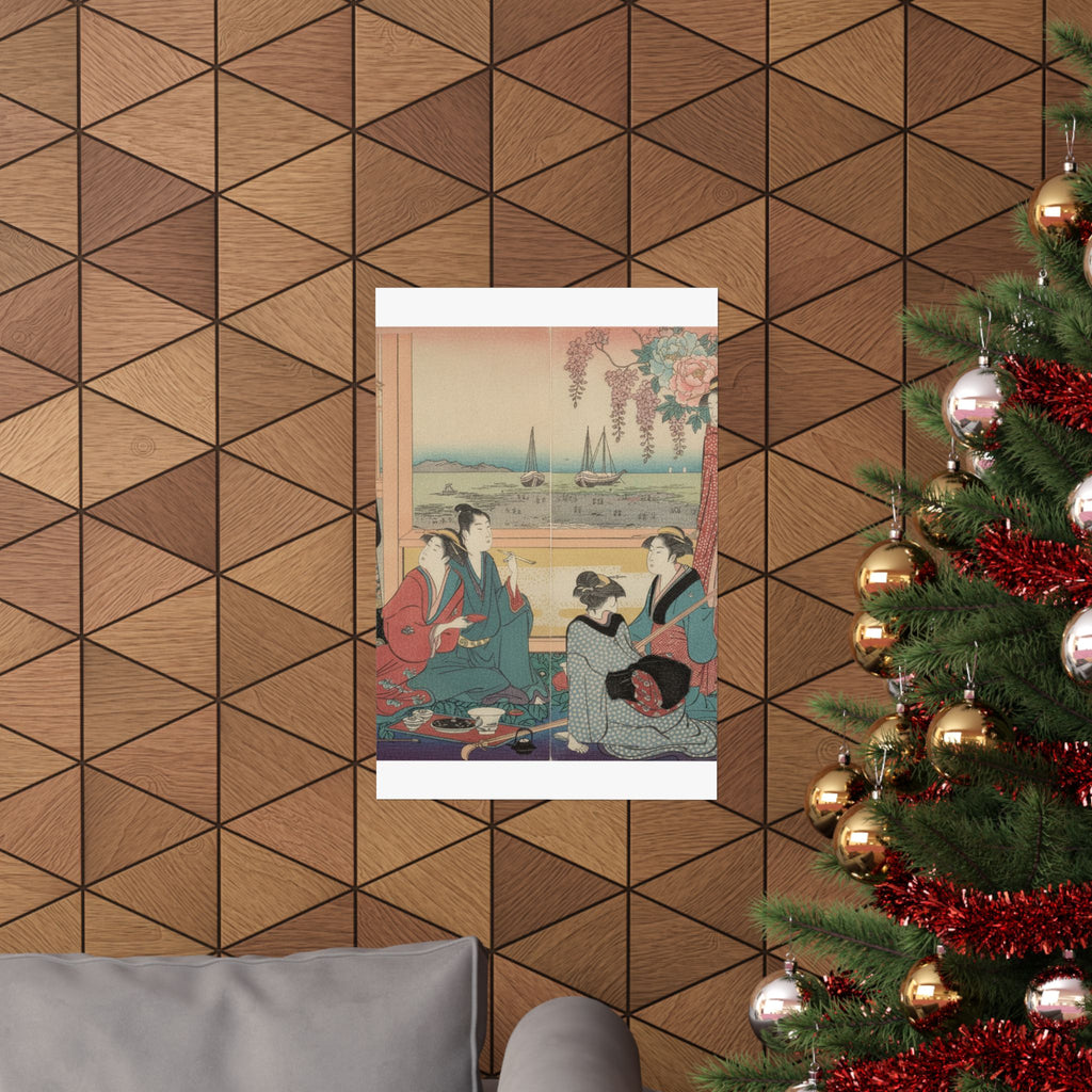 Affirmation — Teahouse In Shinagawa — Matte Poster
