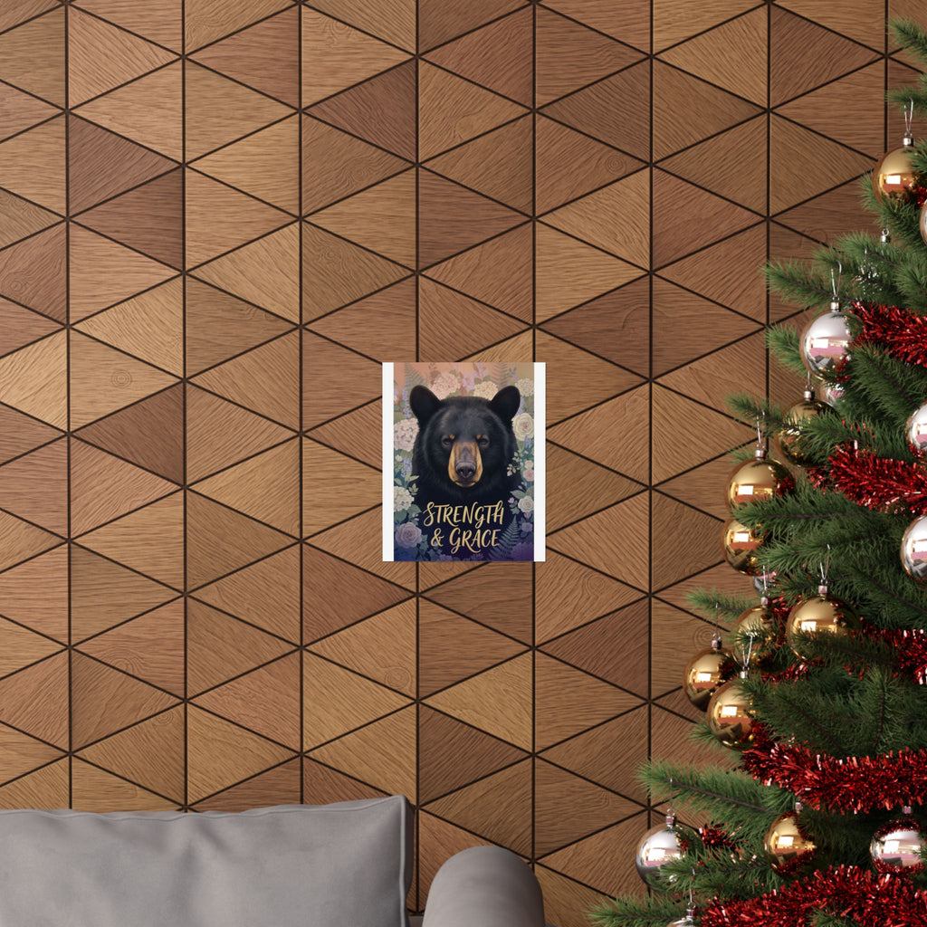 Affirmation — Bear — Matte Poster
