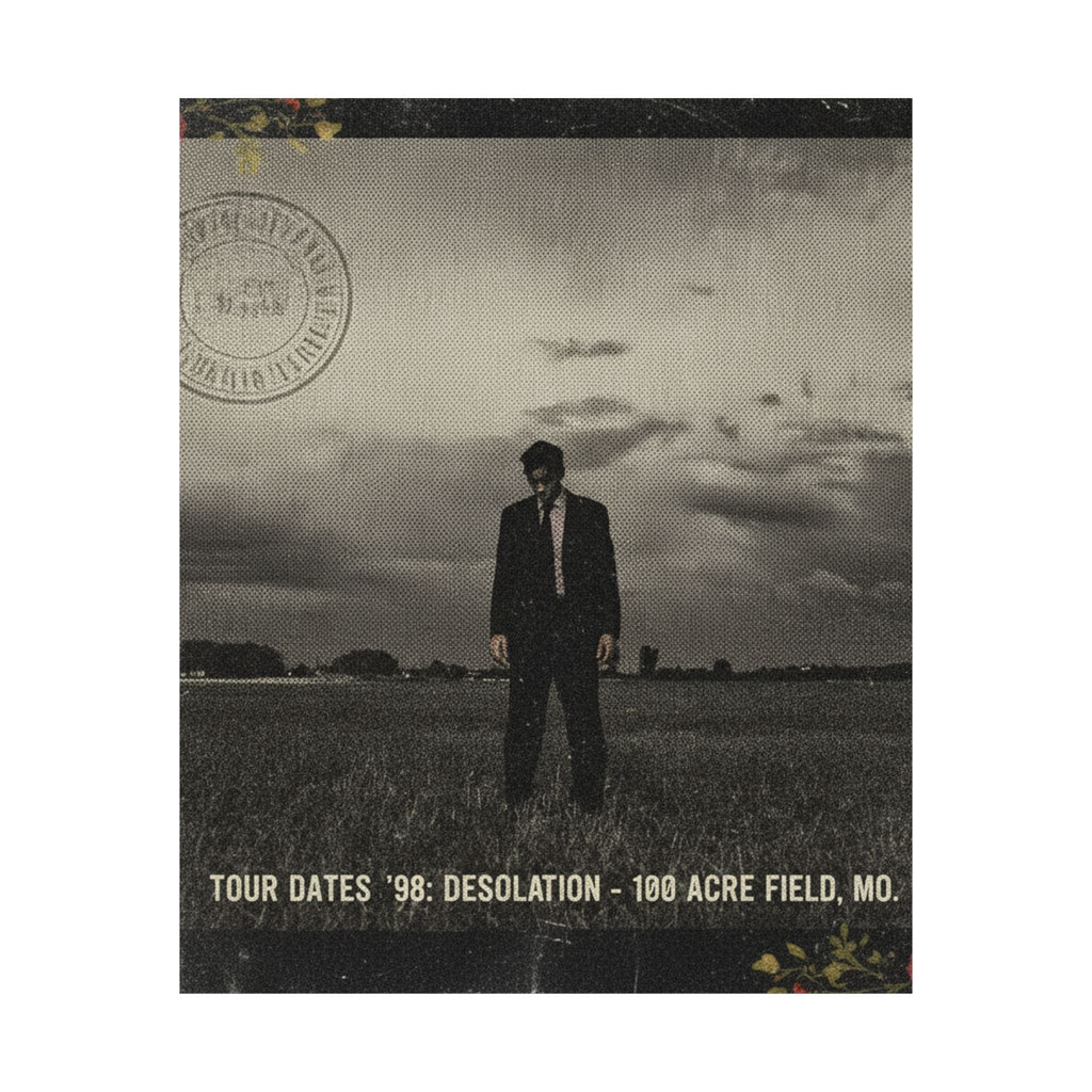 Desolation '98 Tour Vintage Bootleg Field Poster