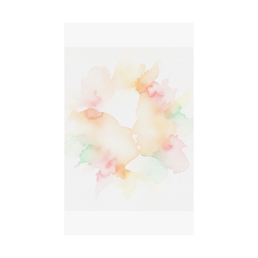 Watercolor — Abstract — Matte Poster