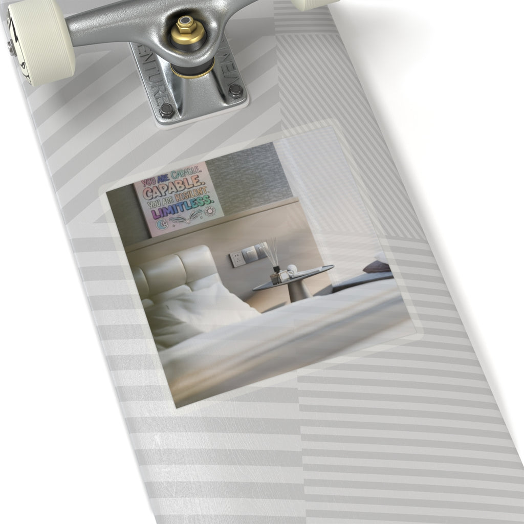 Affirmation — Bedroom — Kiss-Cut Sticker
