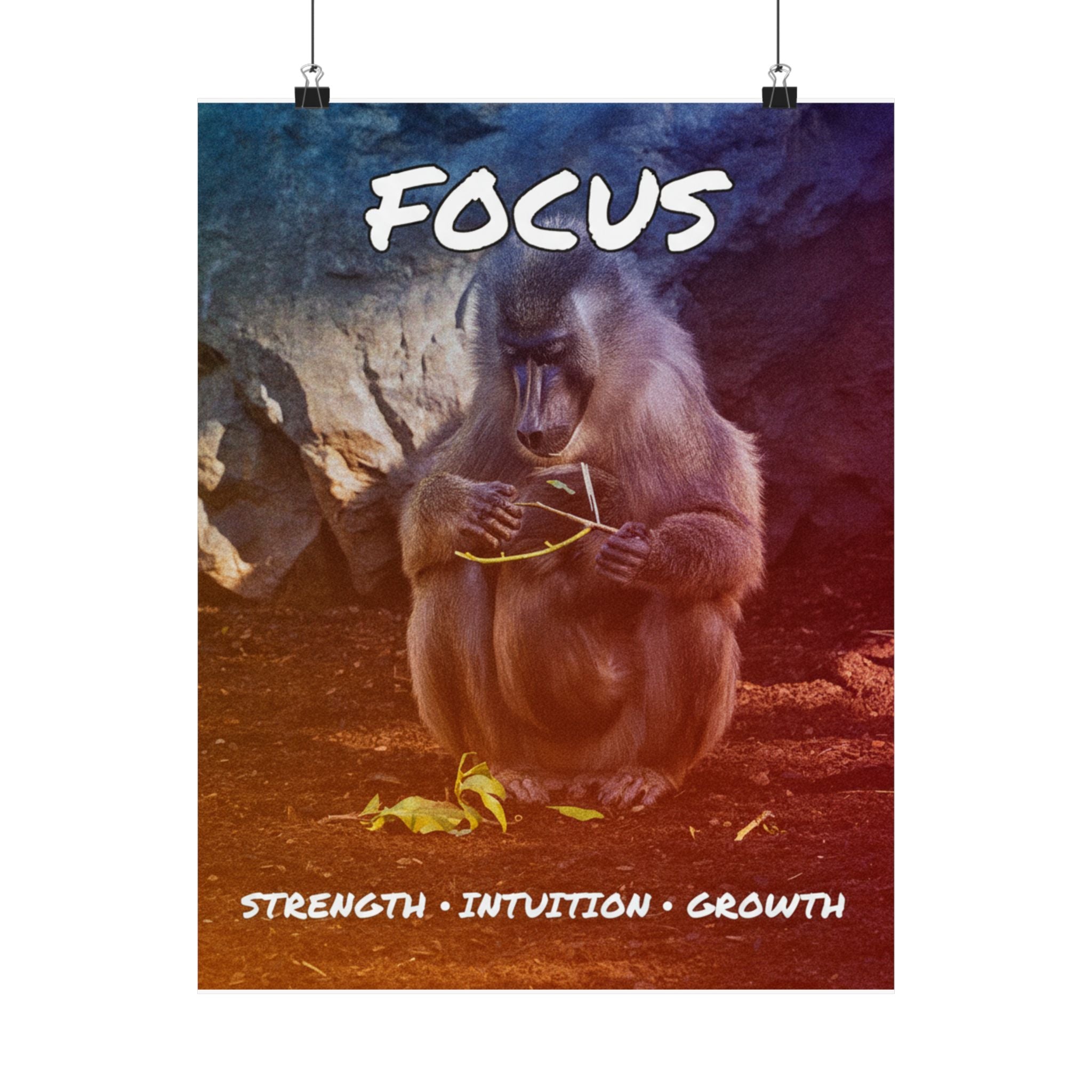 Affirmation — Primate — Matte Poster