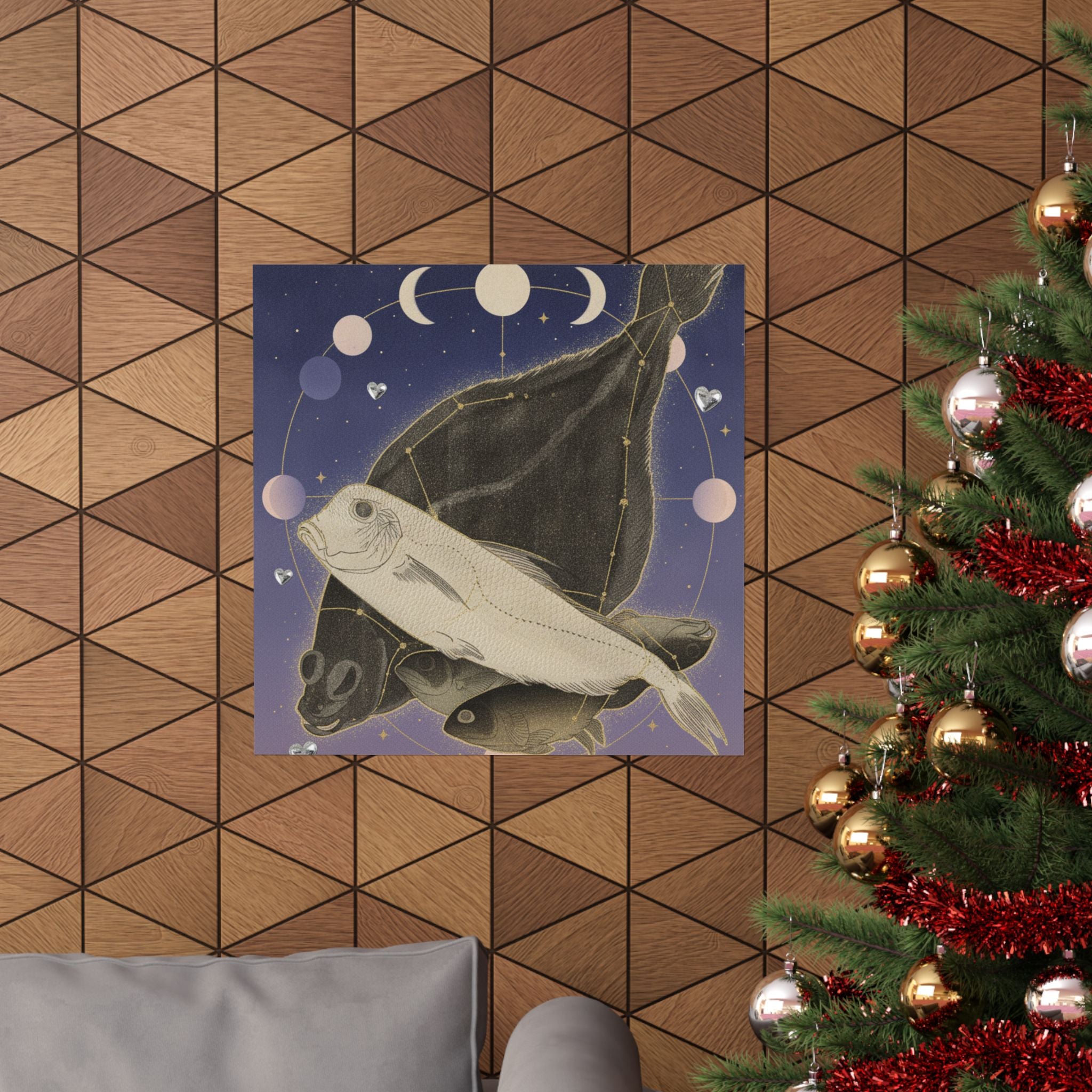Celestial — Flounder And Other Fishes — Matte Poster