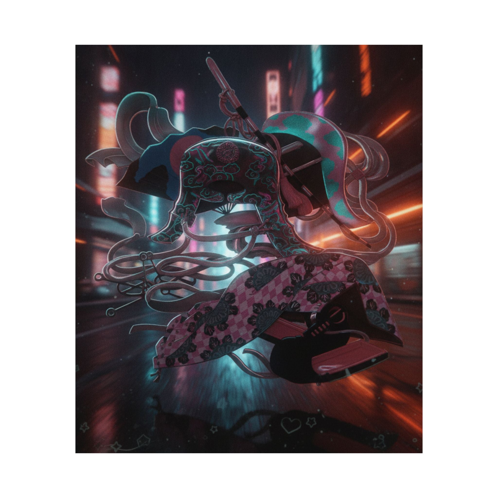 Fast Furious — Saddle And Other Pieces Of Harness — Matte Poster