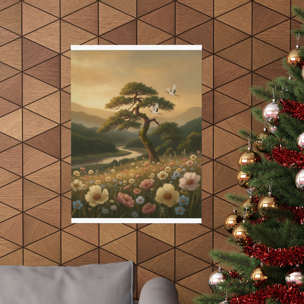 Scenic Nature — Picture Book Of Amusements Of The Eastern Capital (Ehon Azuma Asobi) — Matte Poster