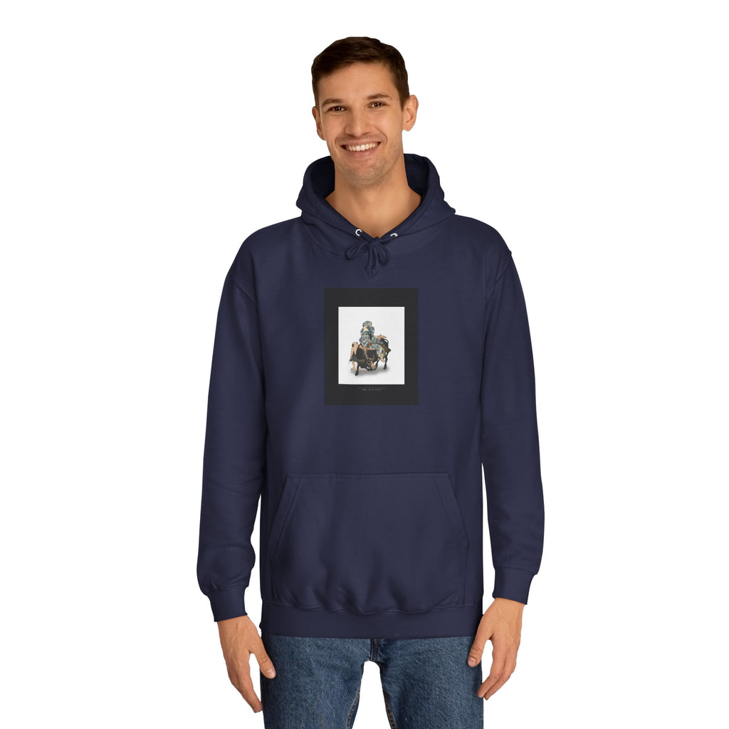 Ukiyo-e Sage Riding an Ox Woodblock Print Hoodie