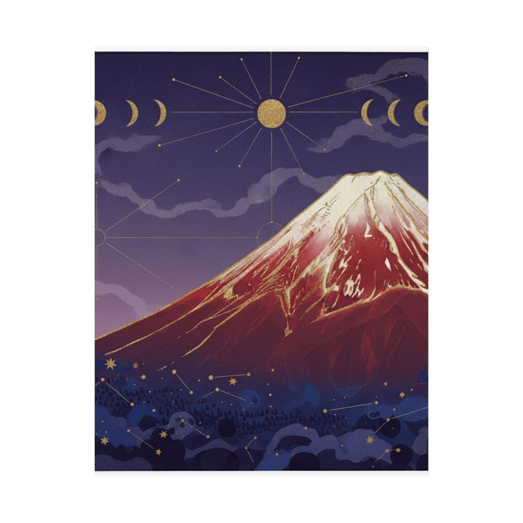 Celestial — South Wind, Clear Sky (Gaifū Kaisei), Also Known As Red Fuji, From The Series Th — Matte Poster