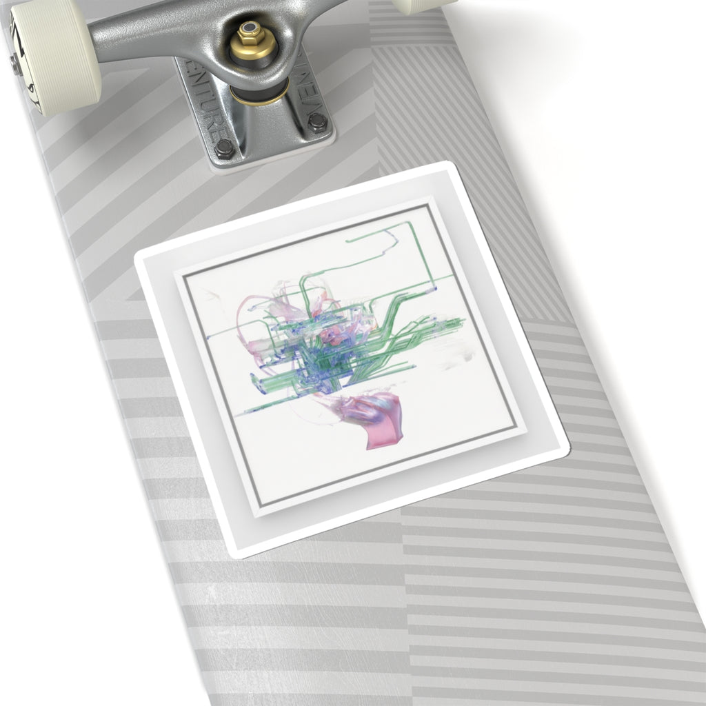 Watercolor — Abstract — Kiss-Cut Sticker