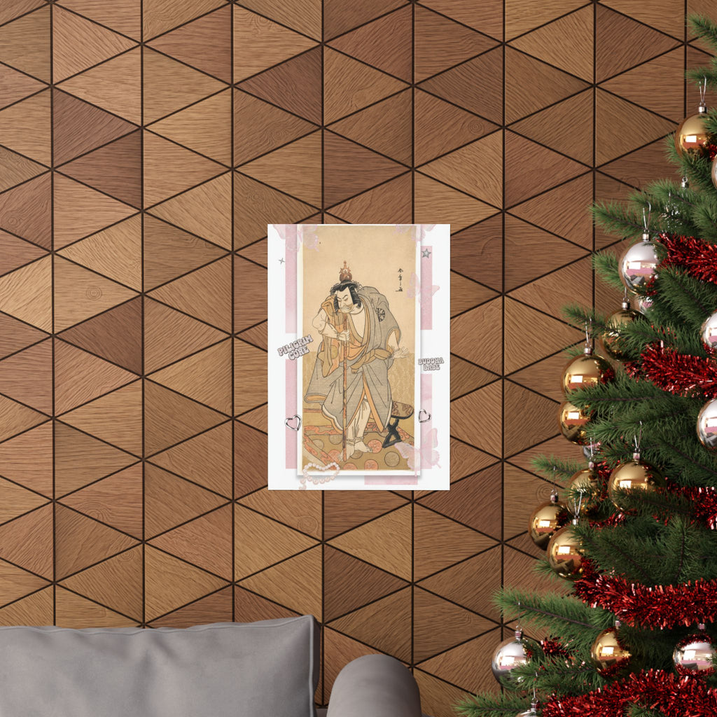 Ecommerce Main — The Actor Nakamura Nakazo As A Rokuju-Rokubu (Pilgrim To Buddhist Temple) — Matte Poster