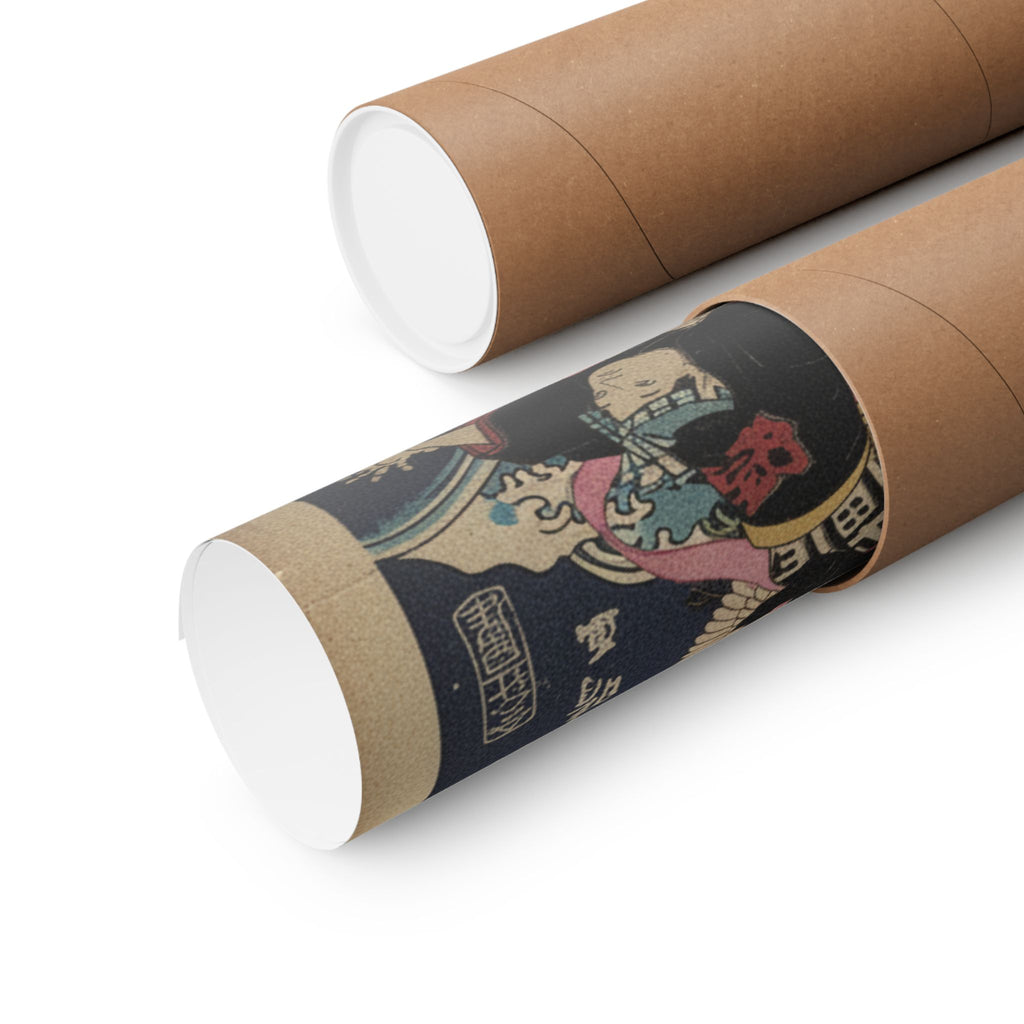 Japanese Street — Hayatake Torakichi From Osaka — Matte Poster