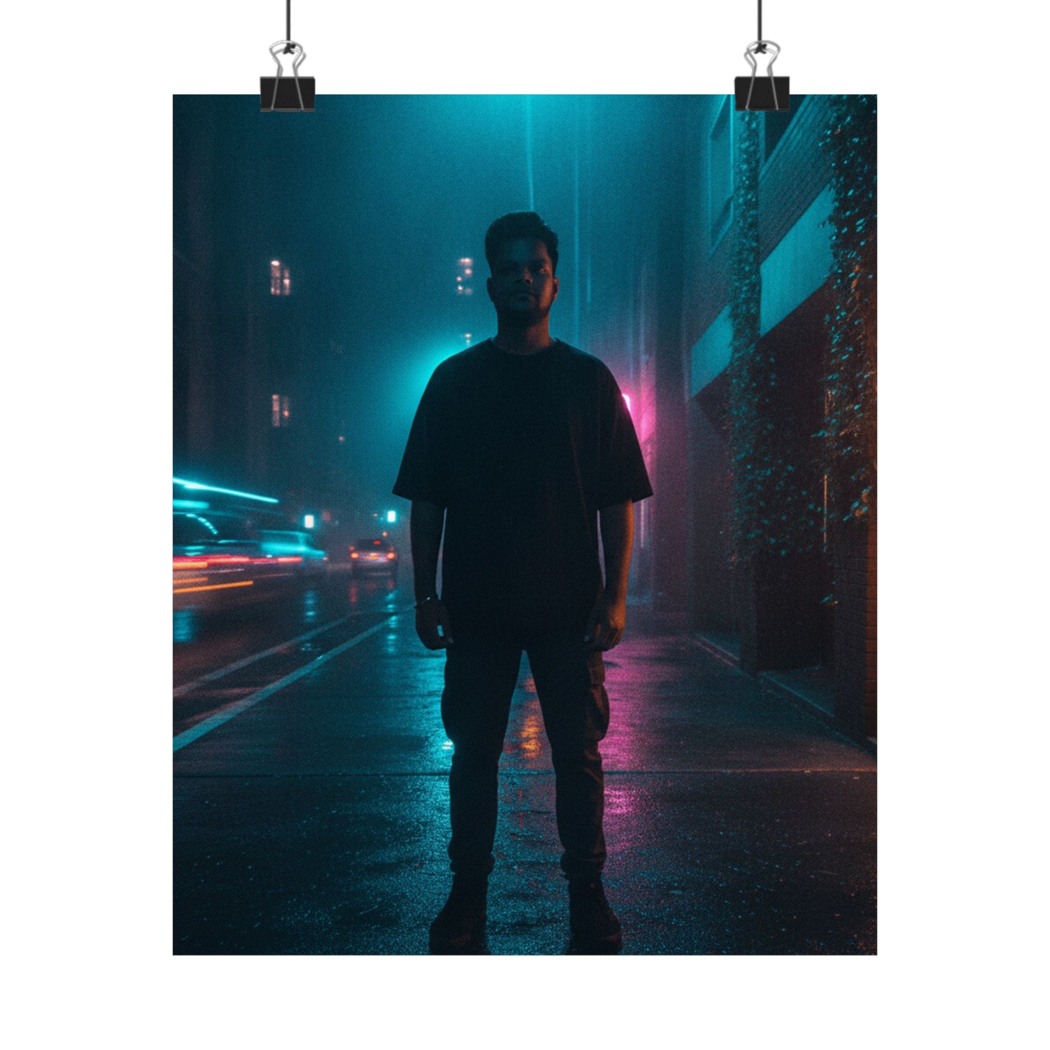 Neon Noir art print — product view 24