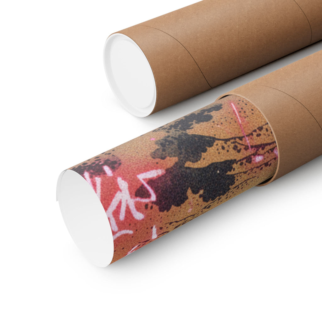 Japanese Street — The Inume Pass In Kai Province (Kōshū Inume Tōge), From The Series Thirty-Six Vi — Matte Poster