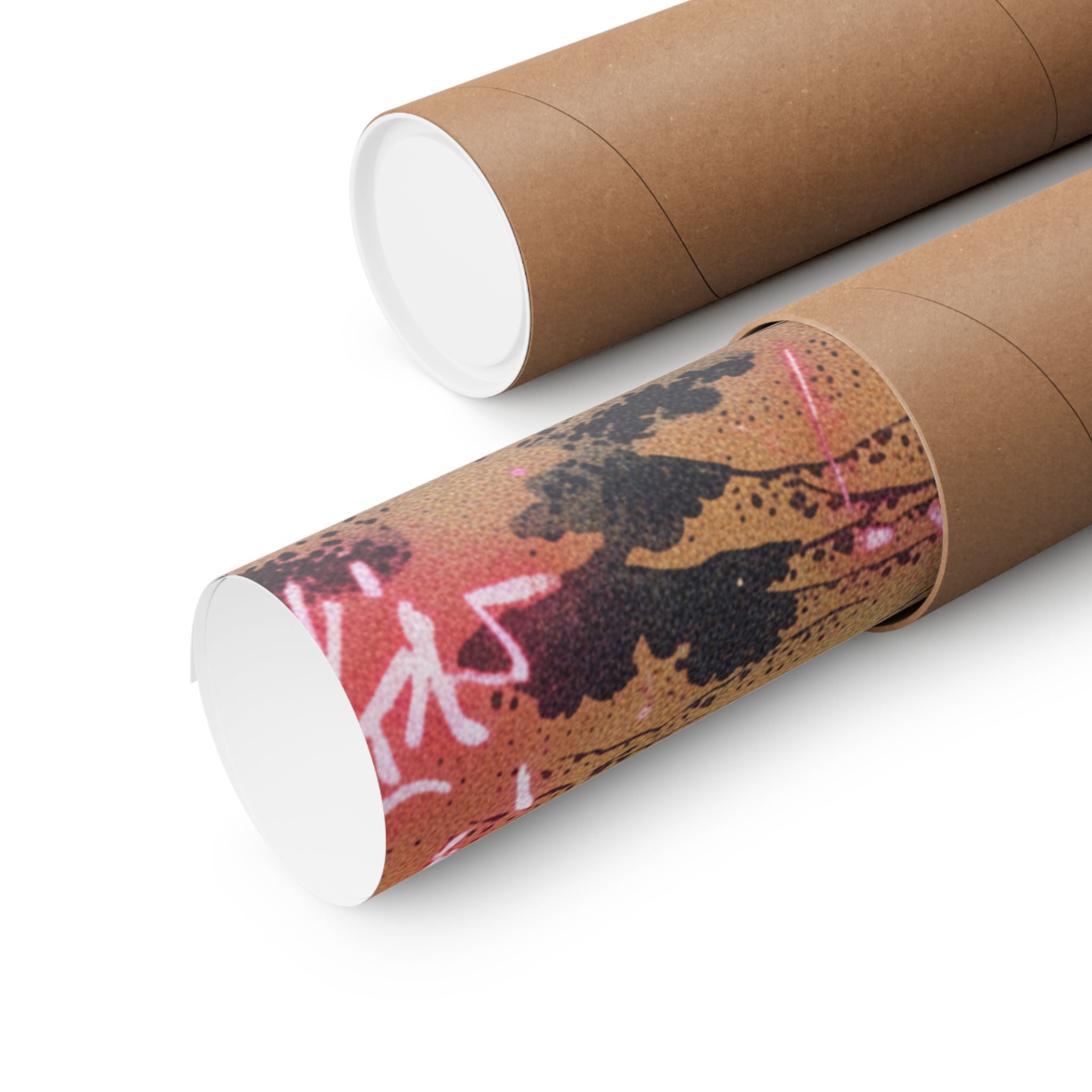 Japanese Street — The Inume Pass In Kai Province (Kōshū Inume Tōge), From The Series Thirty-Six Vi — Matte Poster