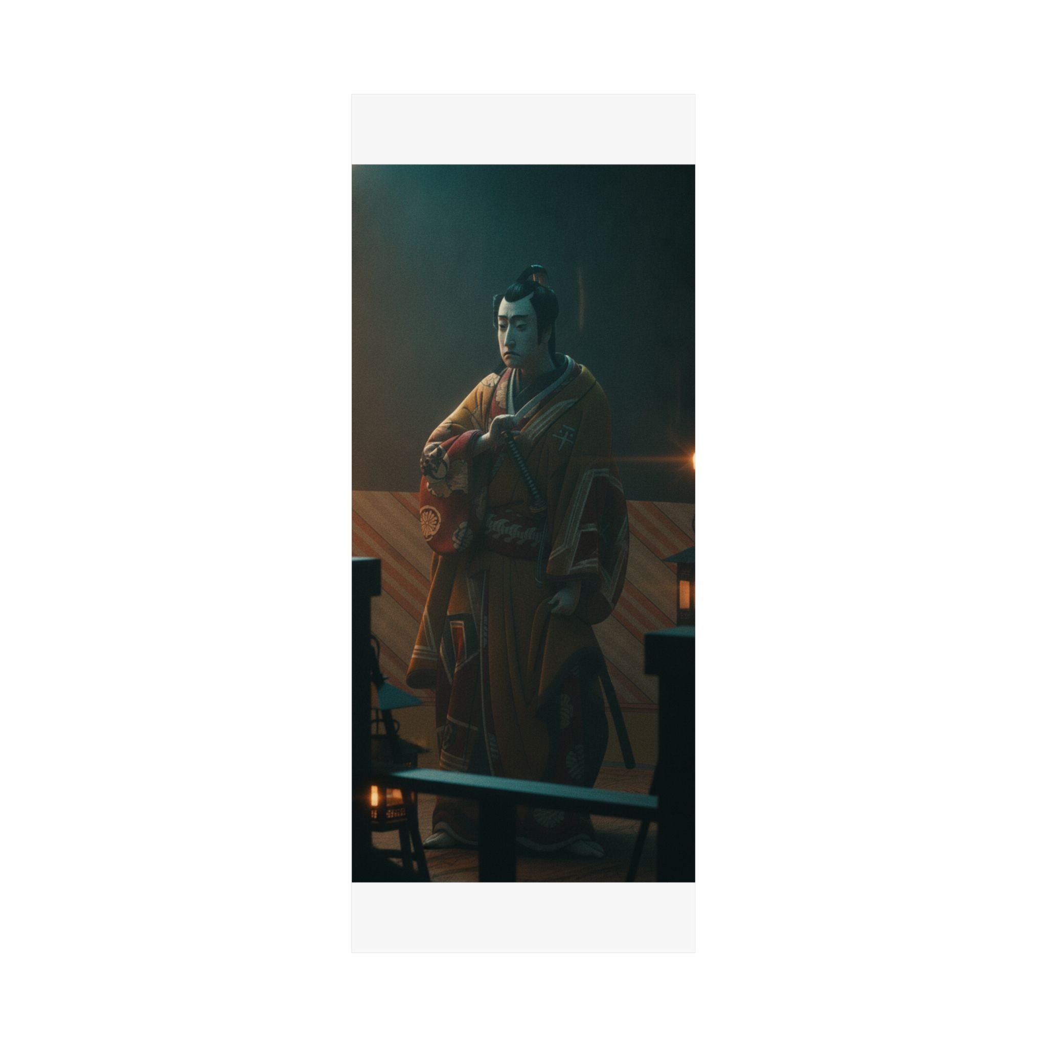Cinematic — The Actor Bando Mitsugorō I As One Of The Conen Otoko Or Five Kyokaku — Matte Poster