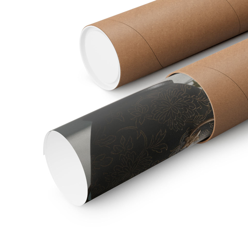 Product Marketing — Vase And Kitchen Knife — Matte Poster