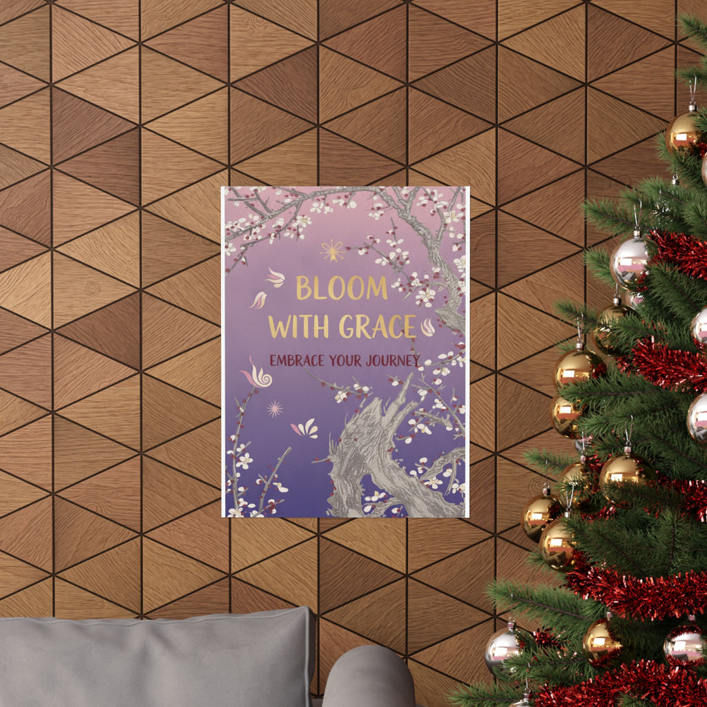 Affirmation — Plum Tree In Blossom — Matte Poster