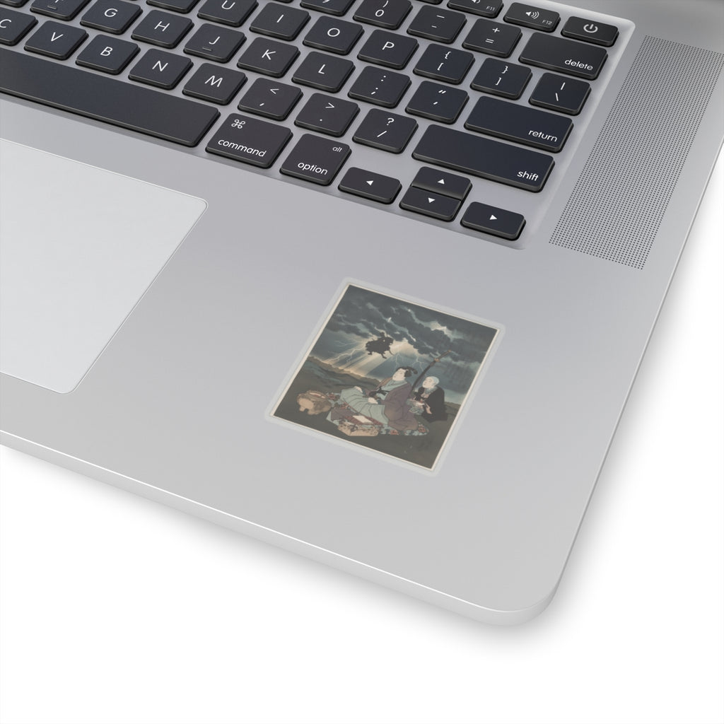 Dramatic Storm kiss-cut sticker — product view 9