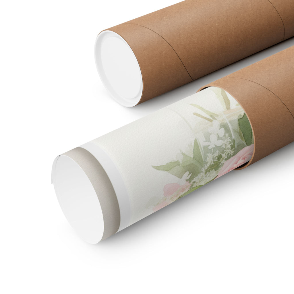 Watercolor — Flower — Matte Poster