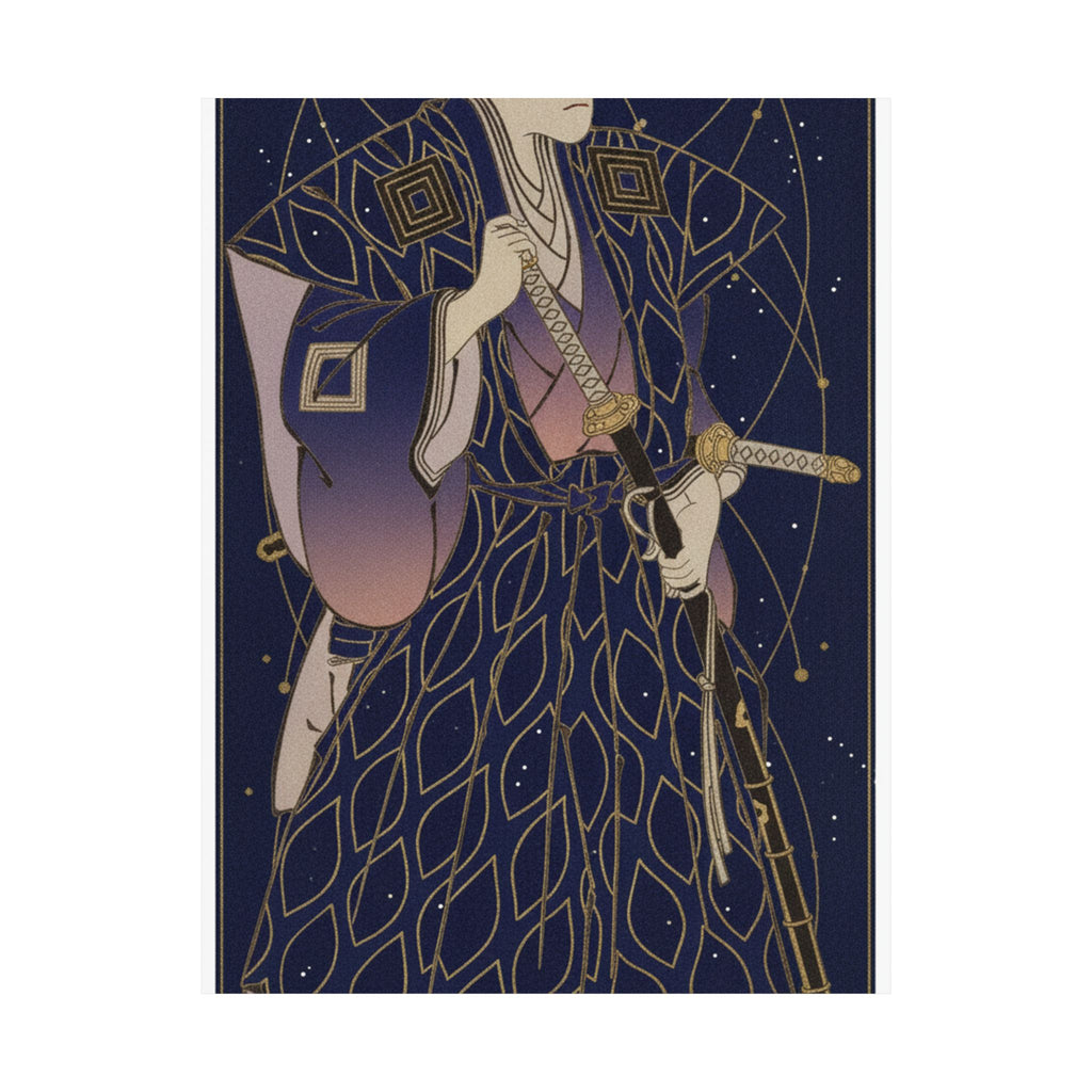 Celestial — Ichikawa Danjuro Vi As Funa Bansaku,Son Of Fuwa Banzayemon — Matte Poster