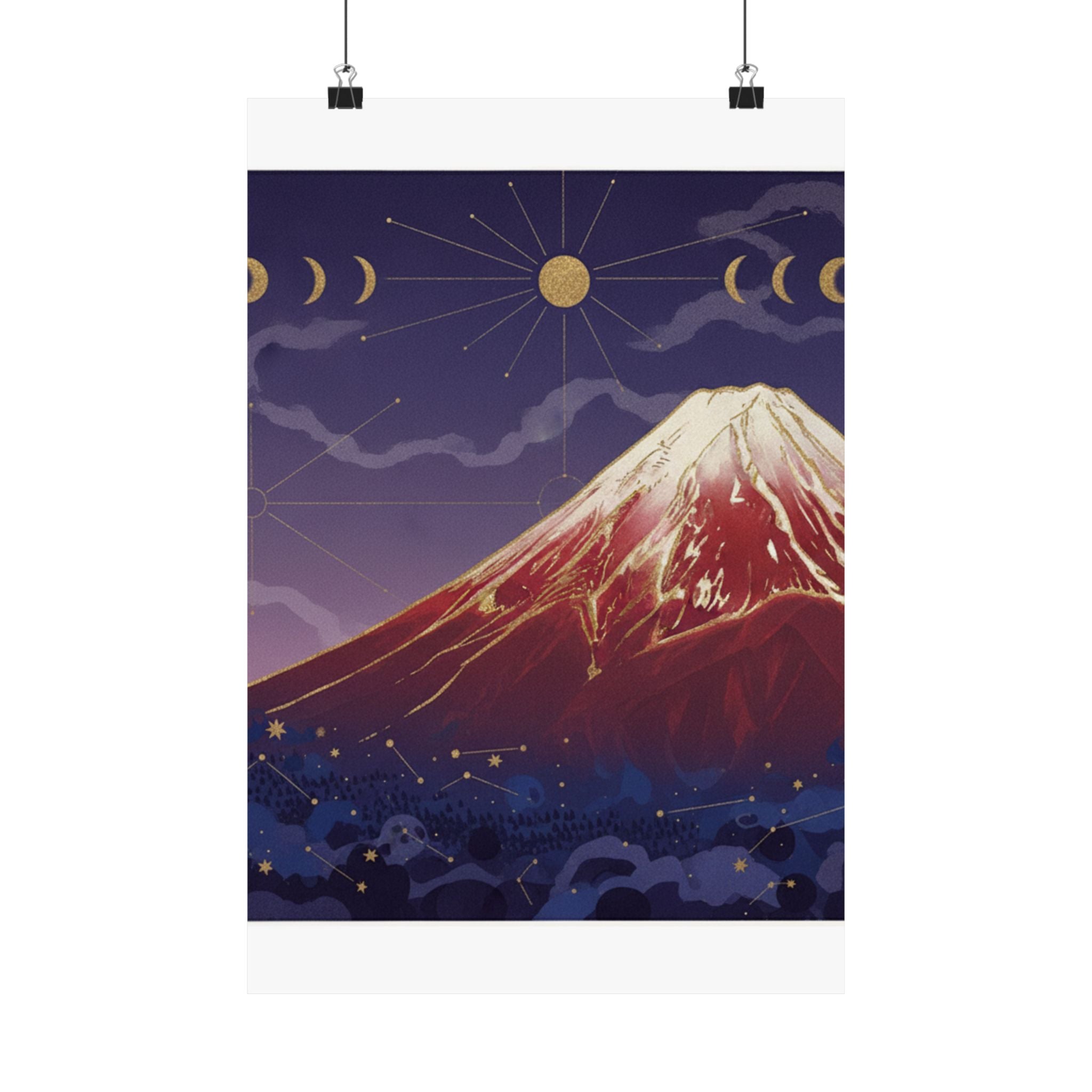Celestial art print — product view 4