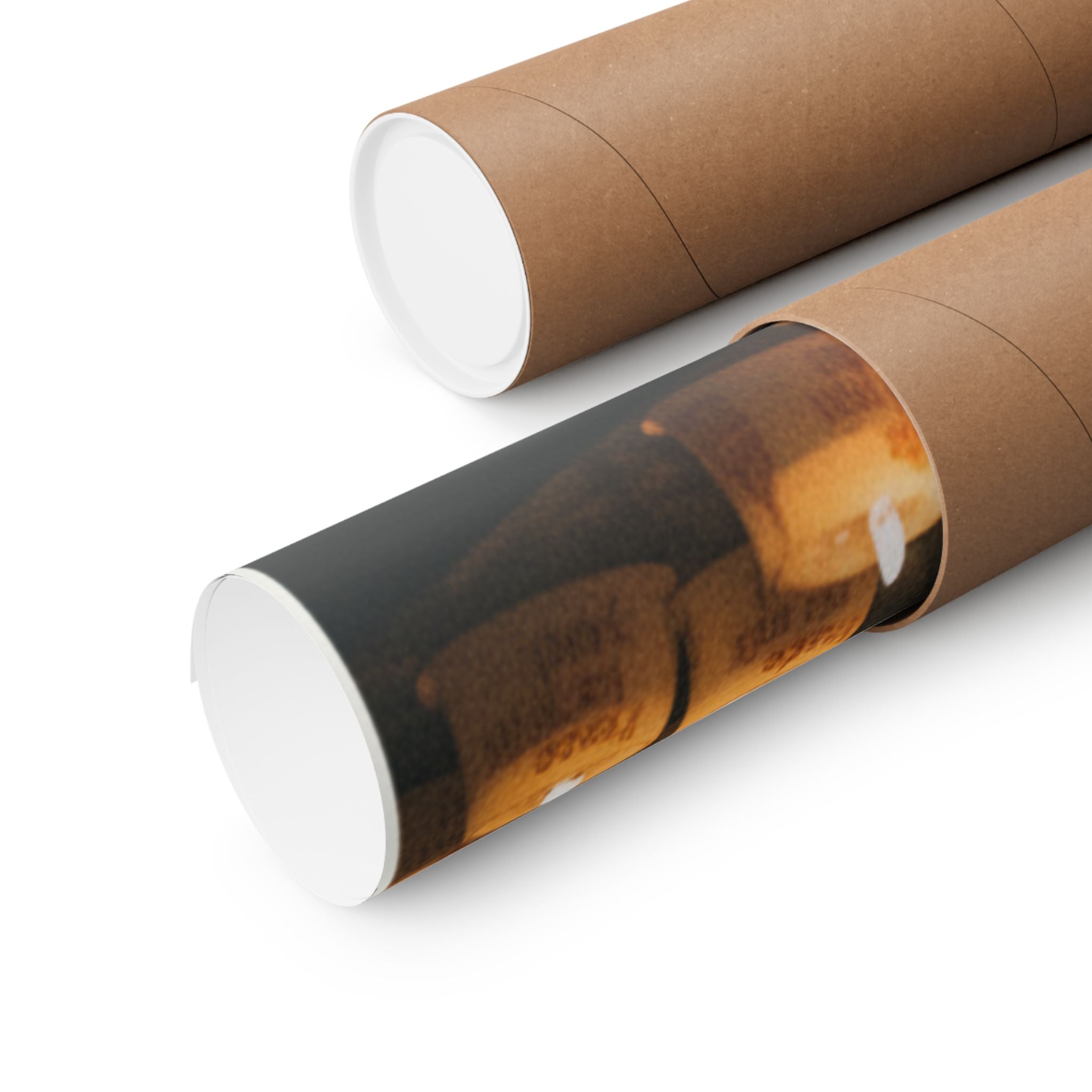 Watercolor — Candle — Matte Poster
