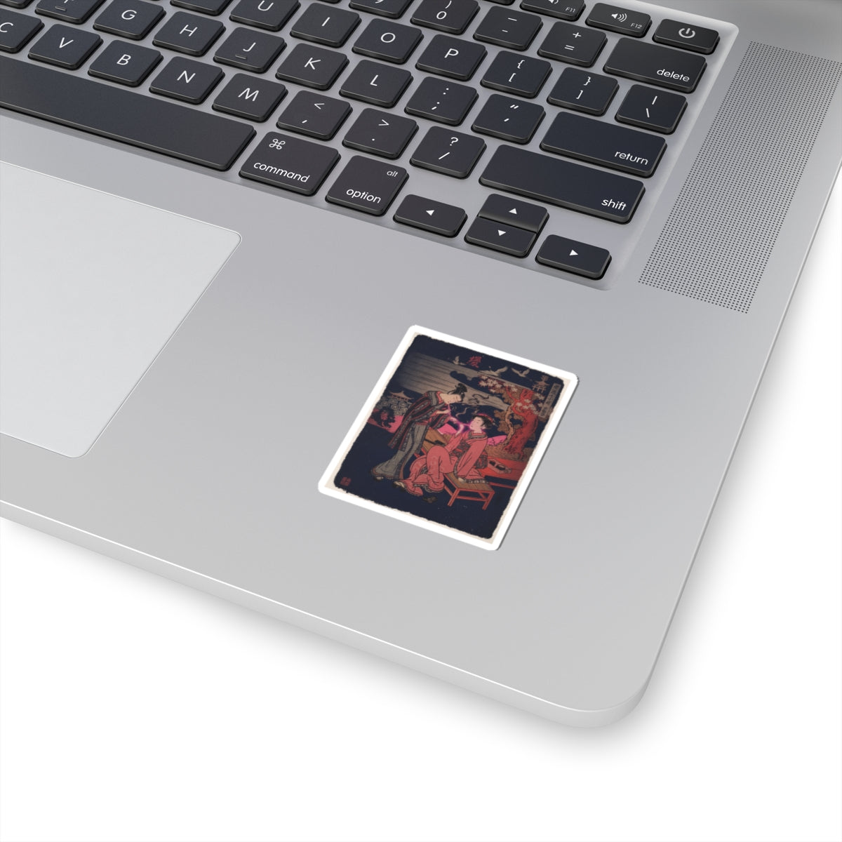 Japanese Street — Sotoba; One Of Seven Komachi — Kiss-Cut Sticker