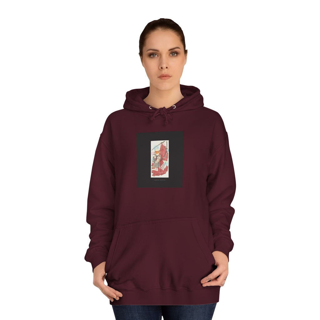 Limited Edition Fox Samurai Ukiyo-e Graphic Hoodie