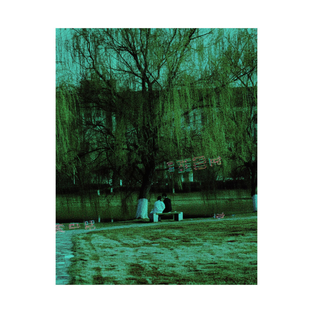 Glitch Culture — Person — Matte Poster