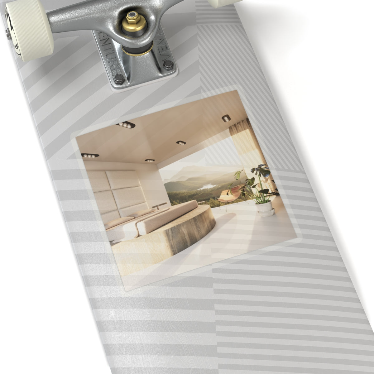 Scenic Nature — Bedroom — Kiss-Cut Sticker